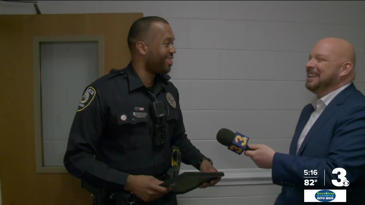 Chesapeake police officer recognized for act of kindness