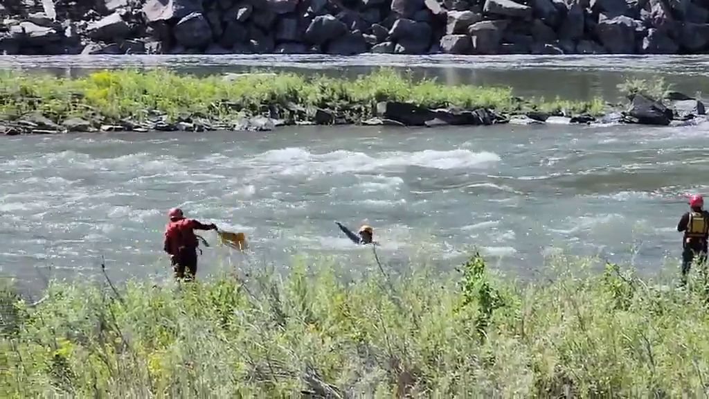 Cascade County Search & Rescue trains for swift-water rescue