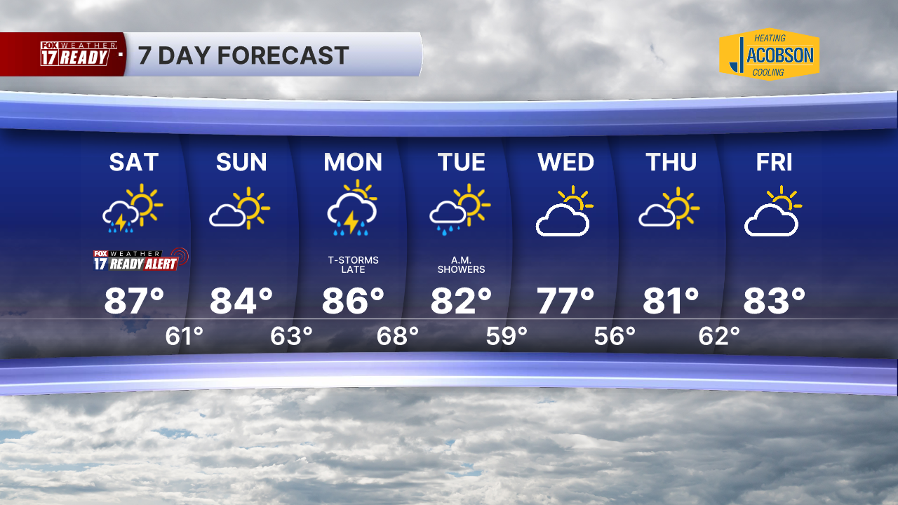 7 DAY FORECAST