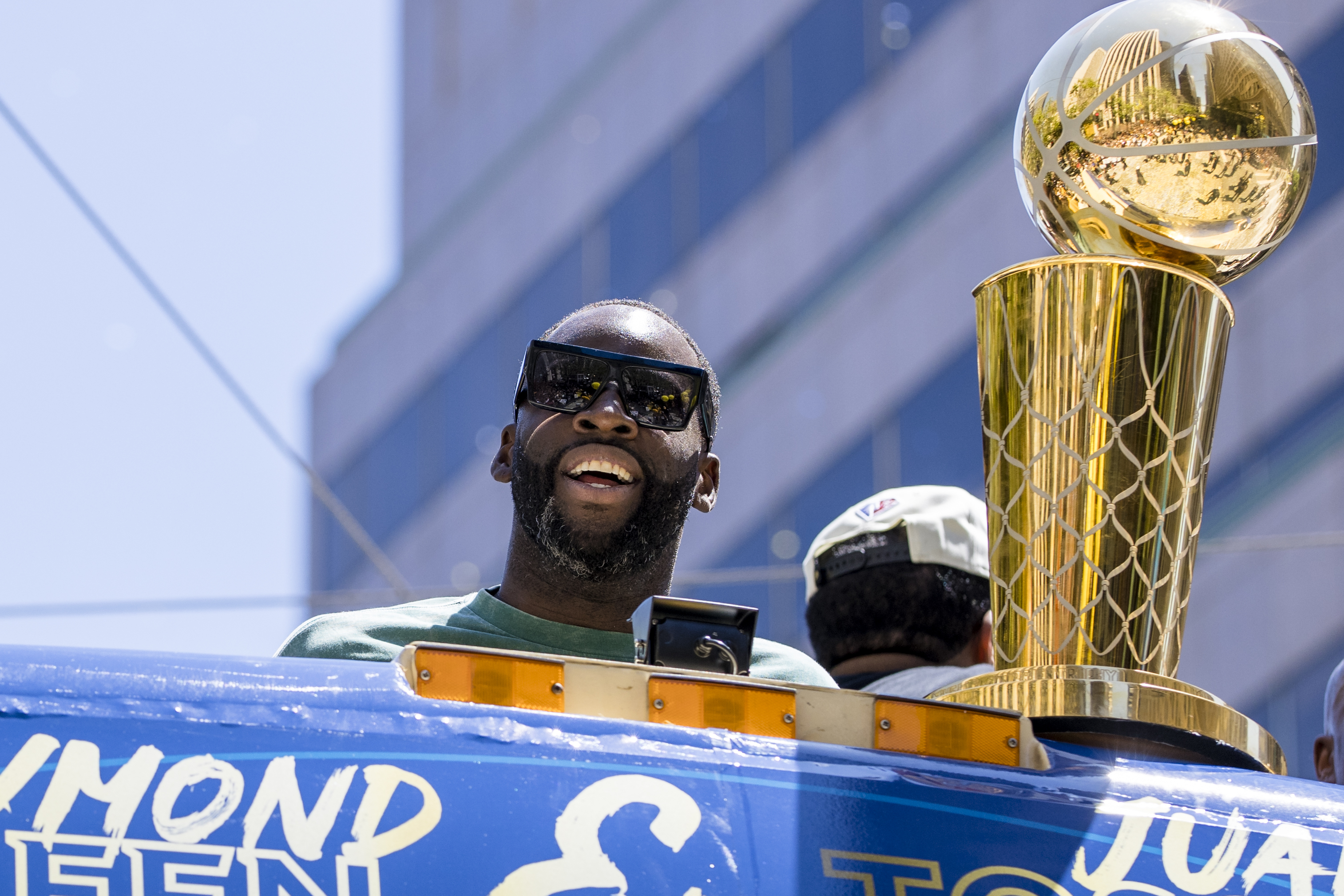 Draymond Green NBA Warriors Parade