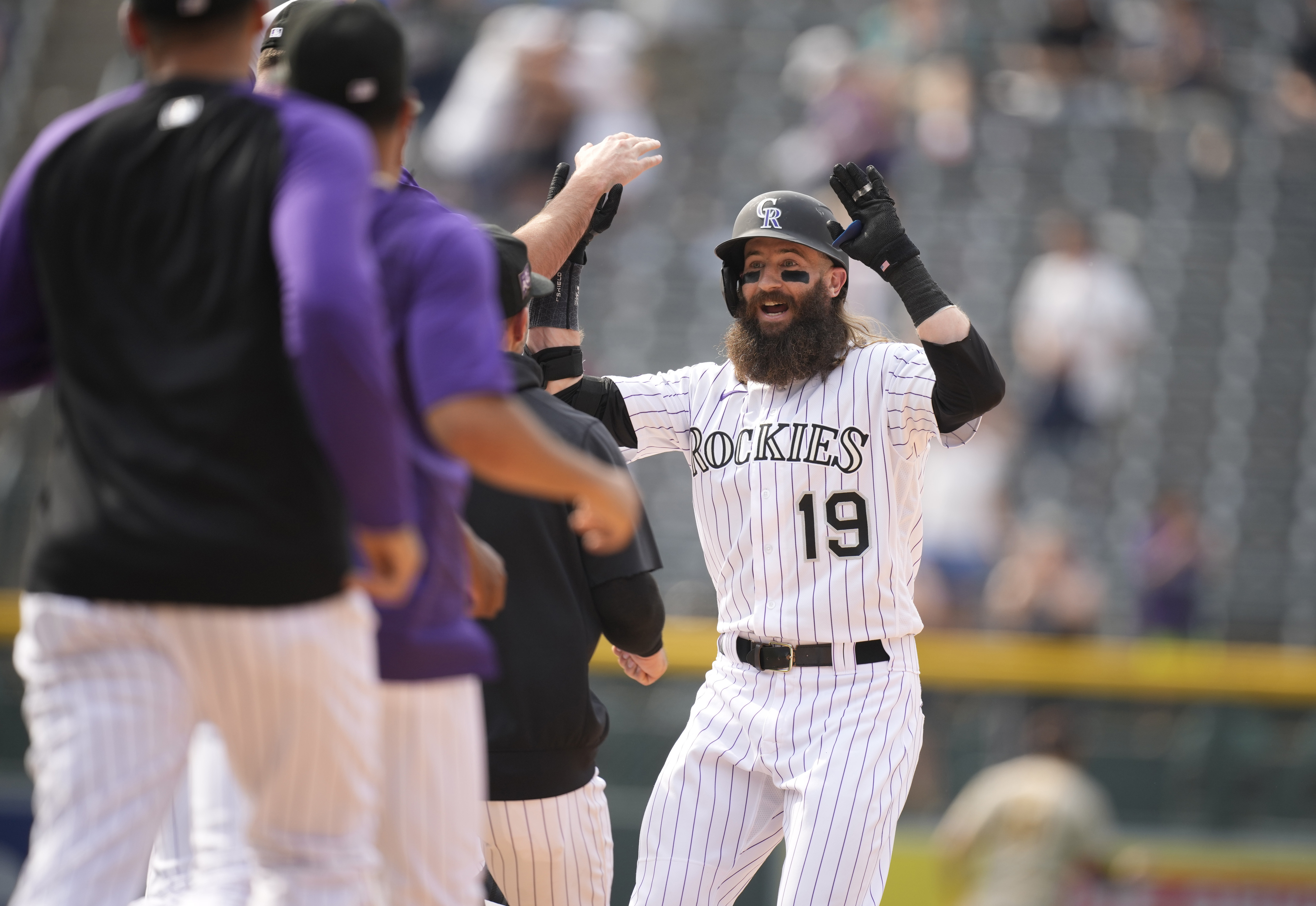 charlie blackmon walk off padres