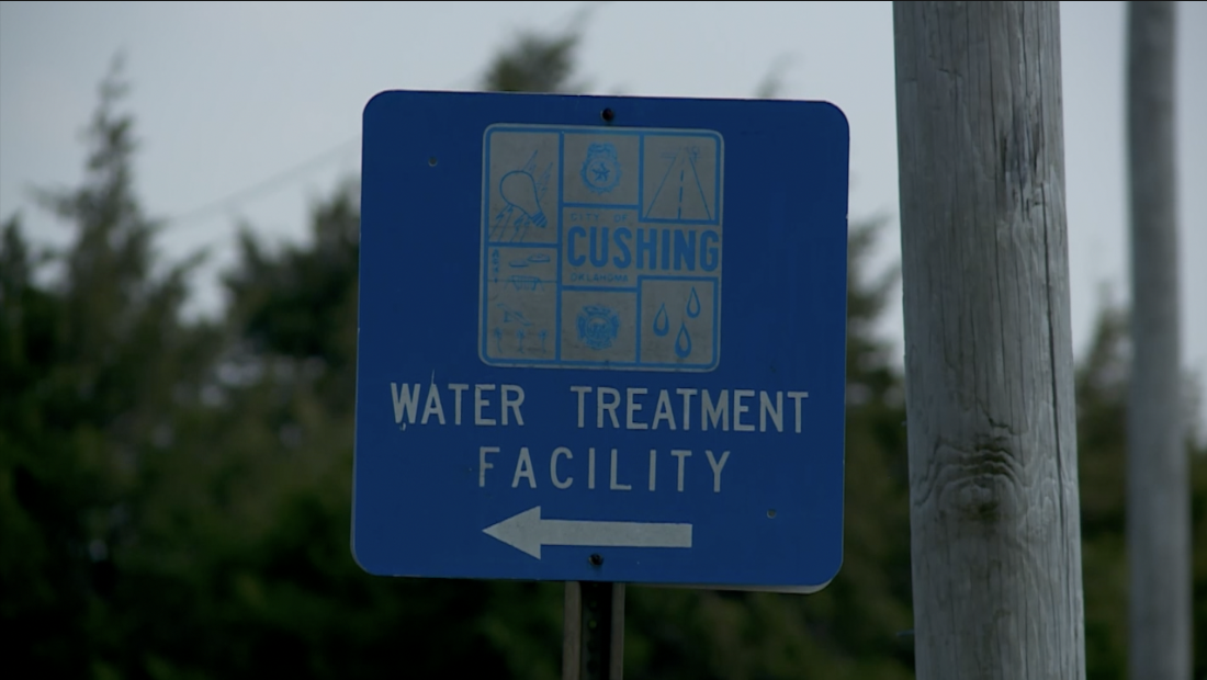 KFOR Cushing Water Treatment Plant