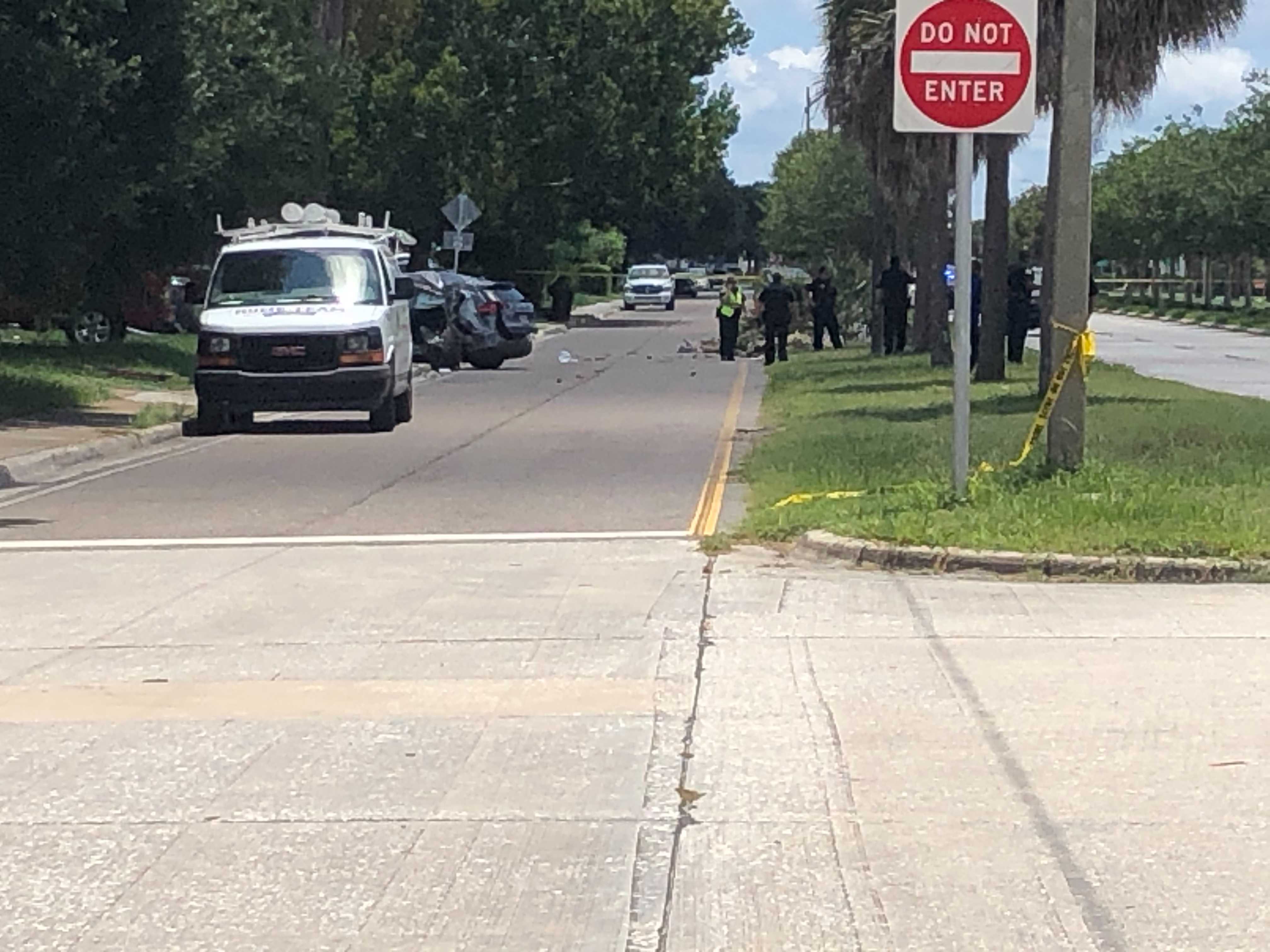 St. Pete crash scene