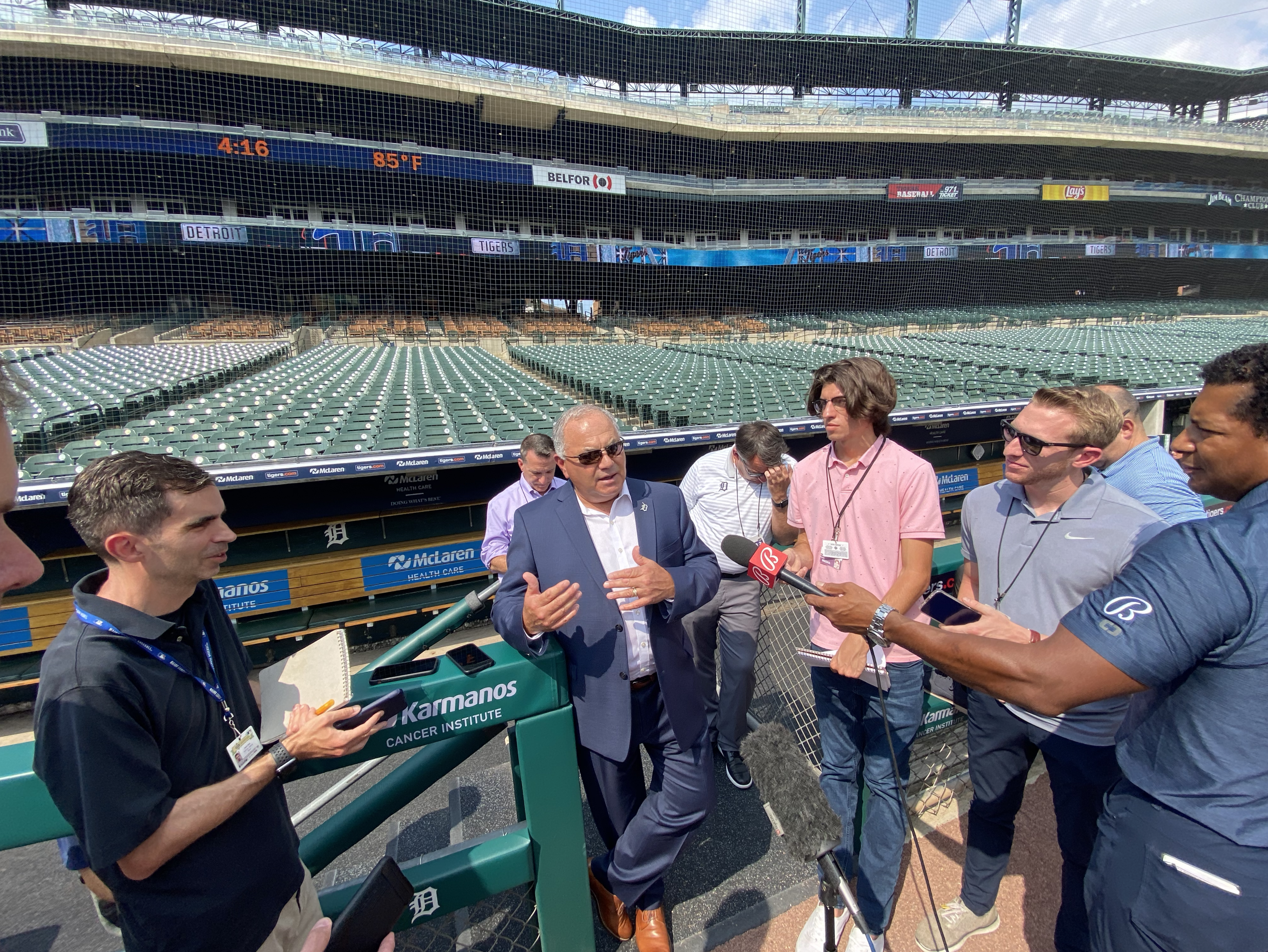 Al Avila tigers reporters detroit 2021