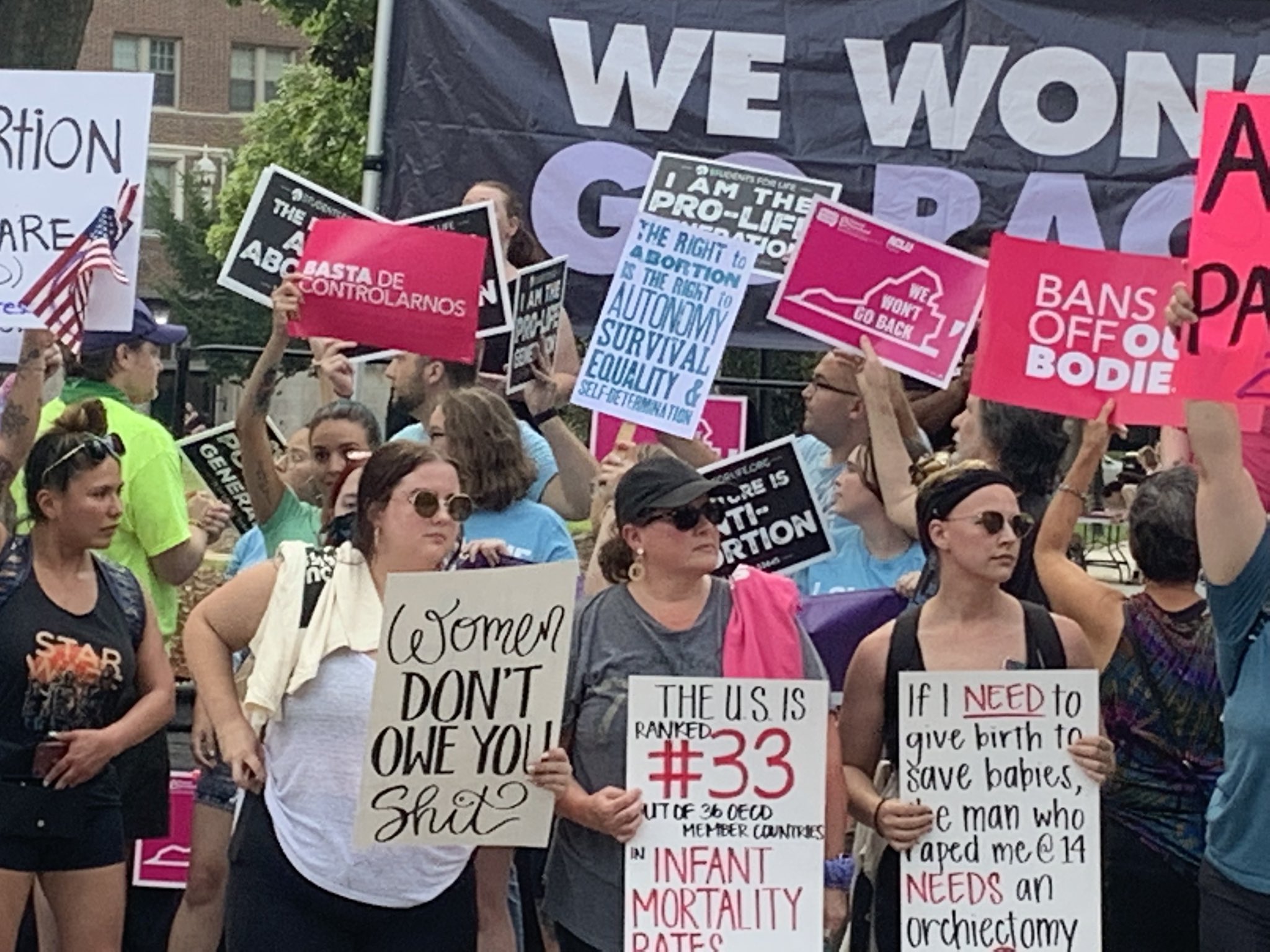 Richmond abortion rally draws both pro-life, pro-choice crowds