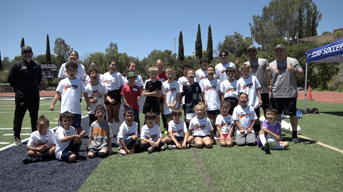South Bay youth camp roots for Team USA 