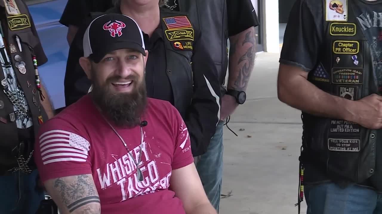 Combat Veterans Motorcycle Association Brandon Mullens