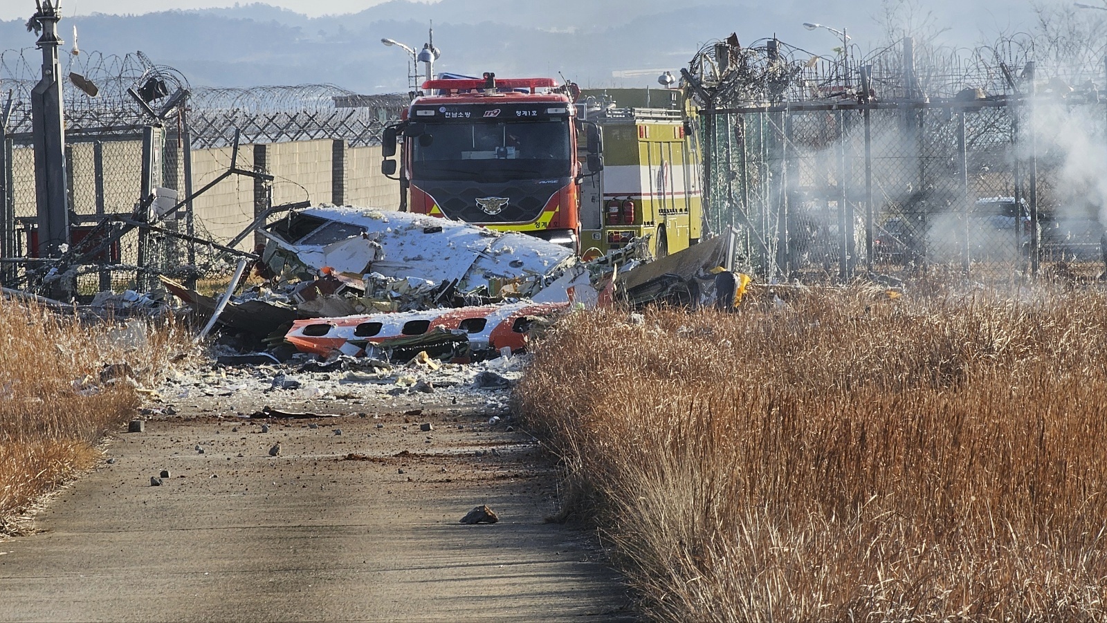 South Korea Plane Fire