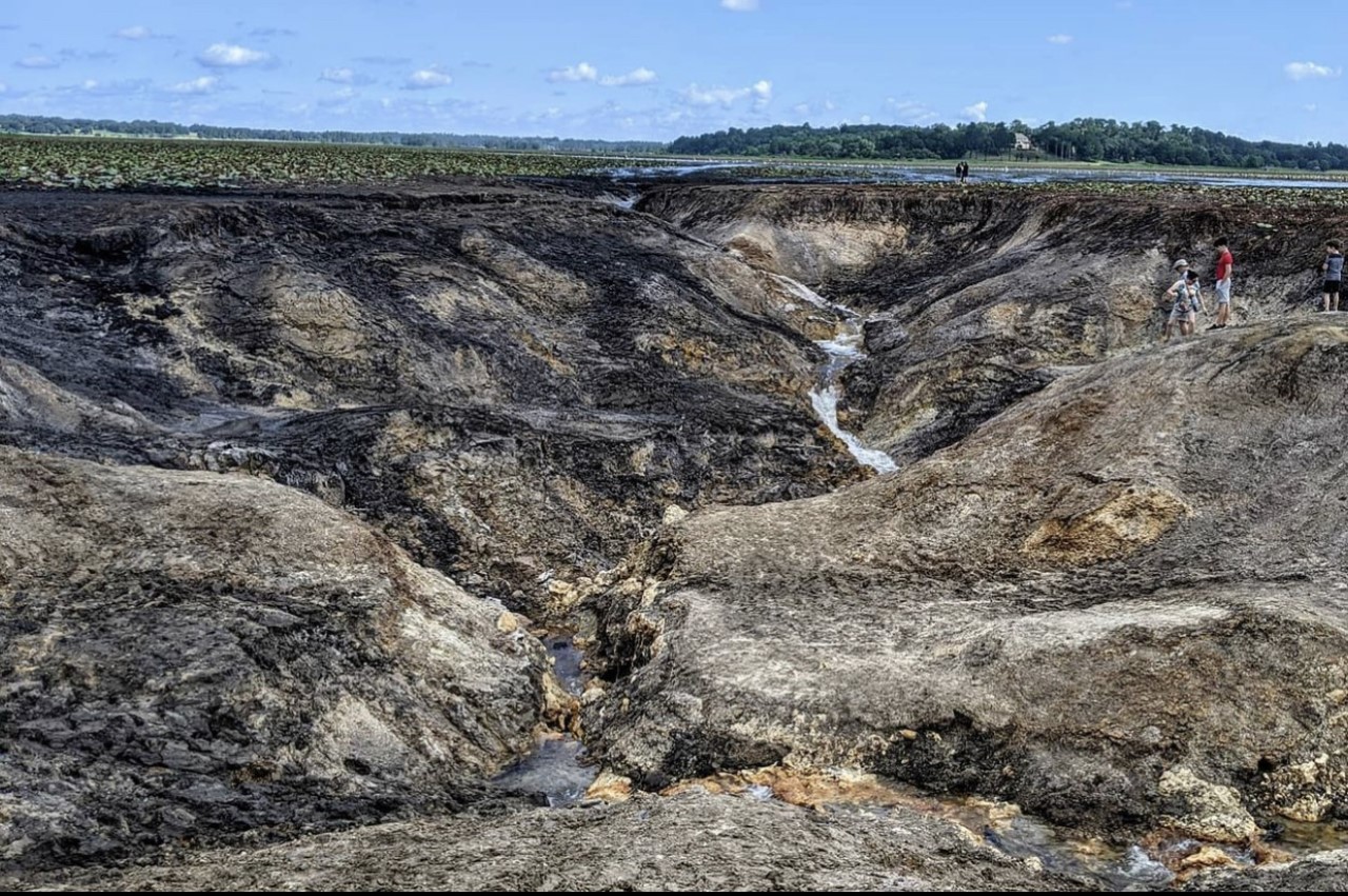 Lake Jackson Drained