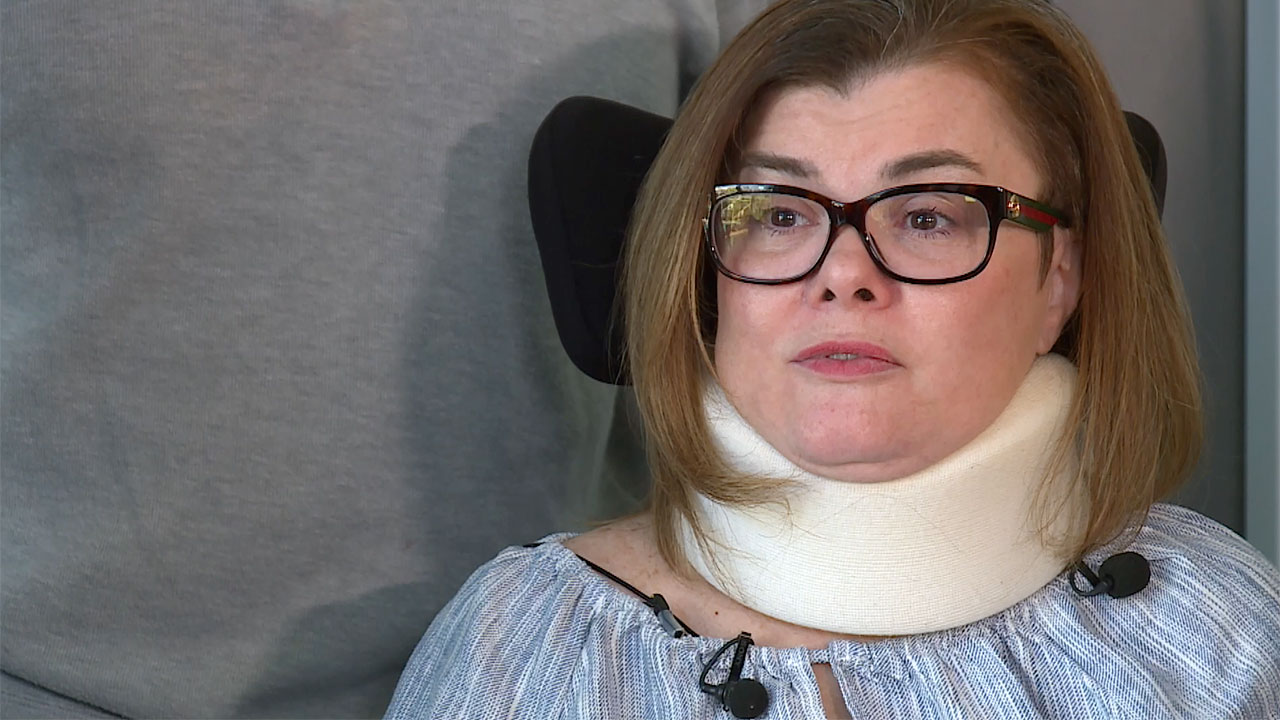 Rebecca Engle, paralyzed nurse