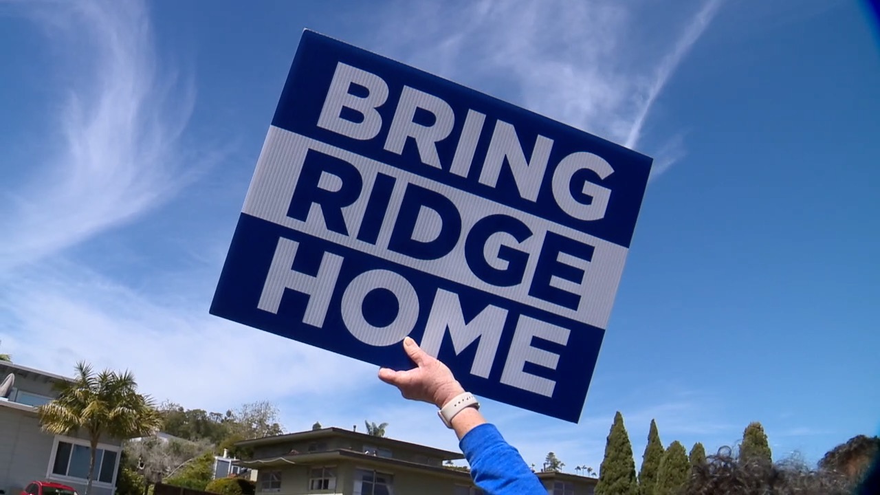 Protests amid President Joe Biden visiting San Diego
