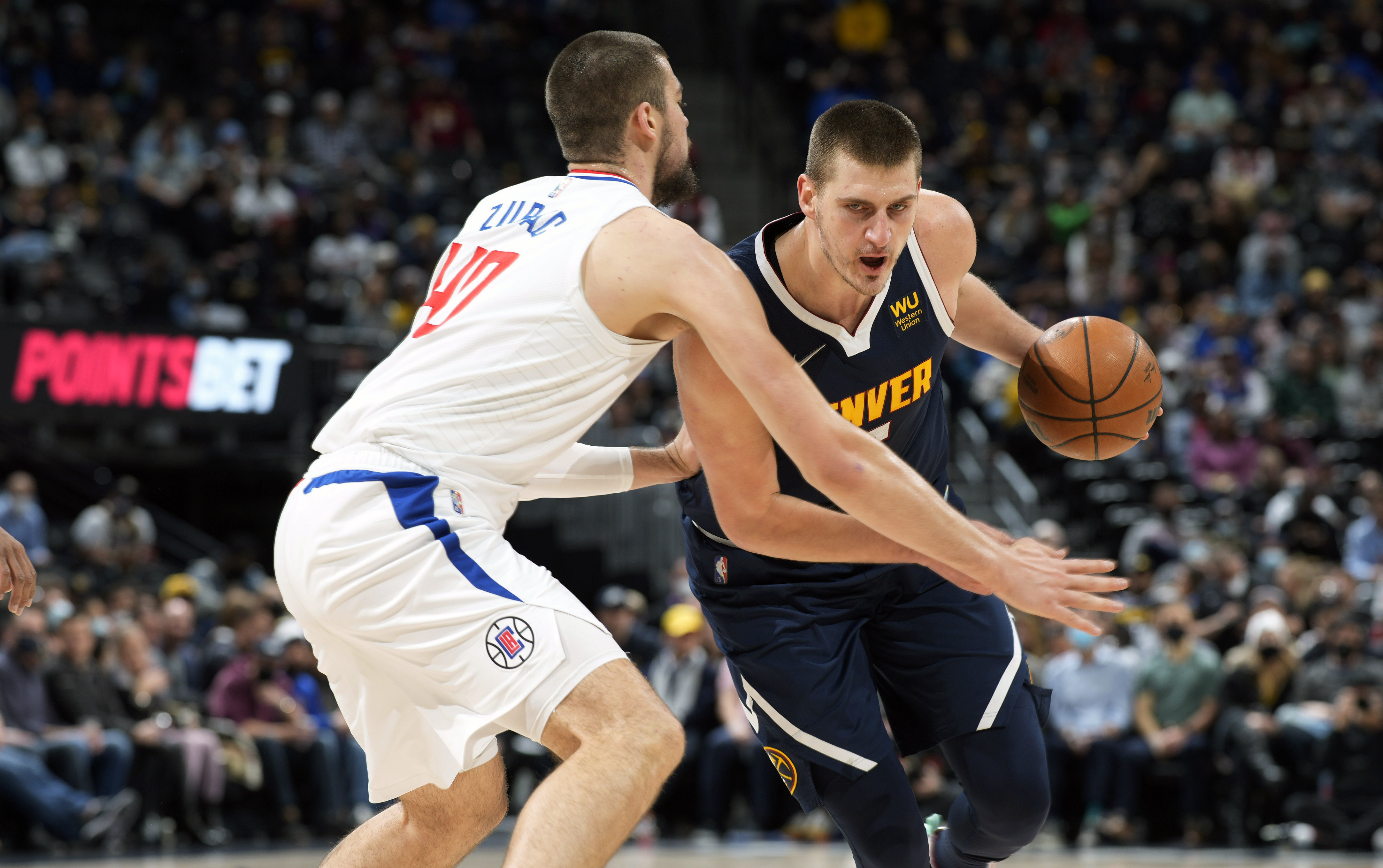 Clippers Nuggets Basketball