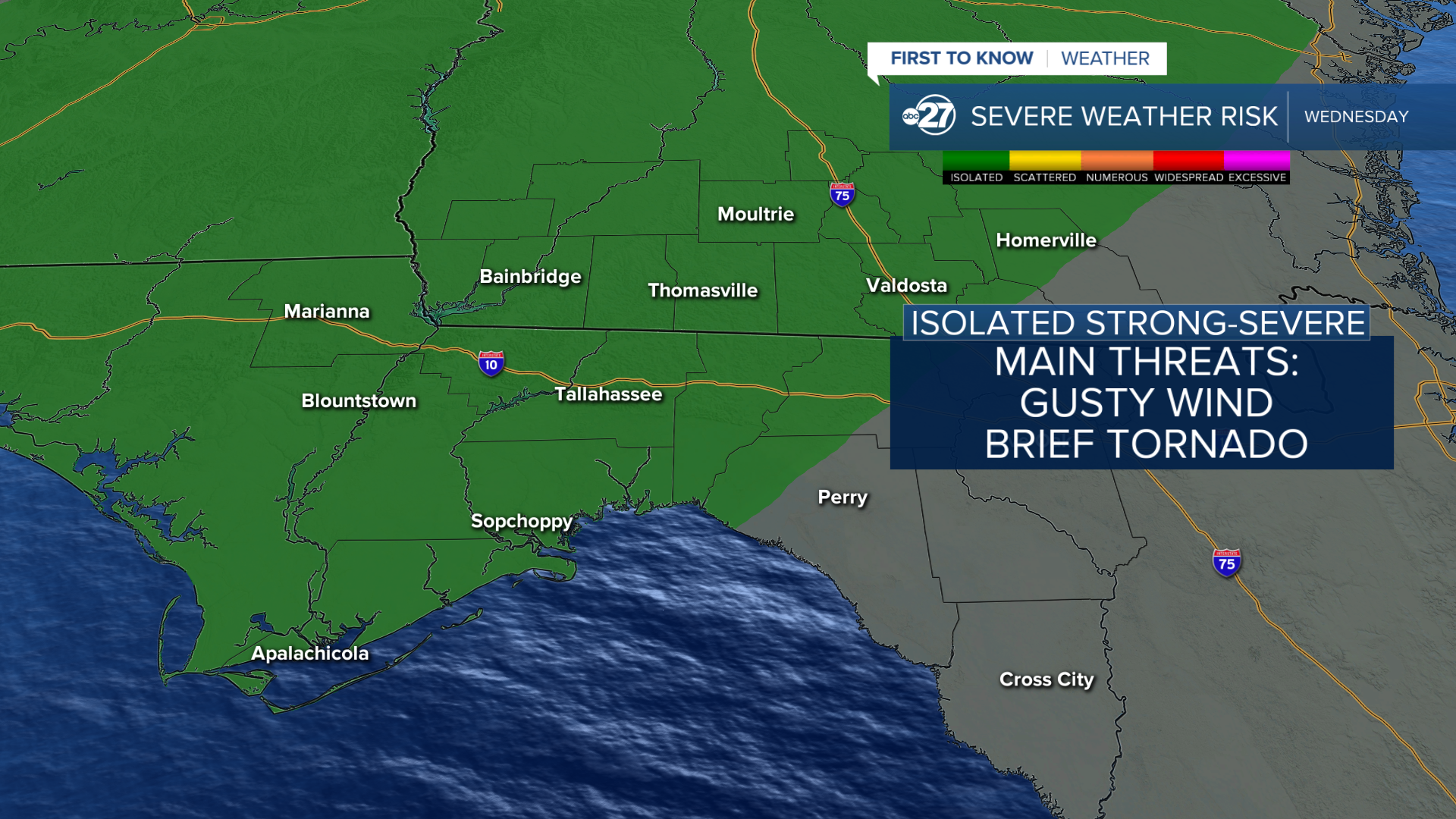 Stronger storms return Wednesday