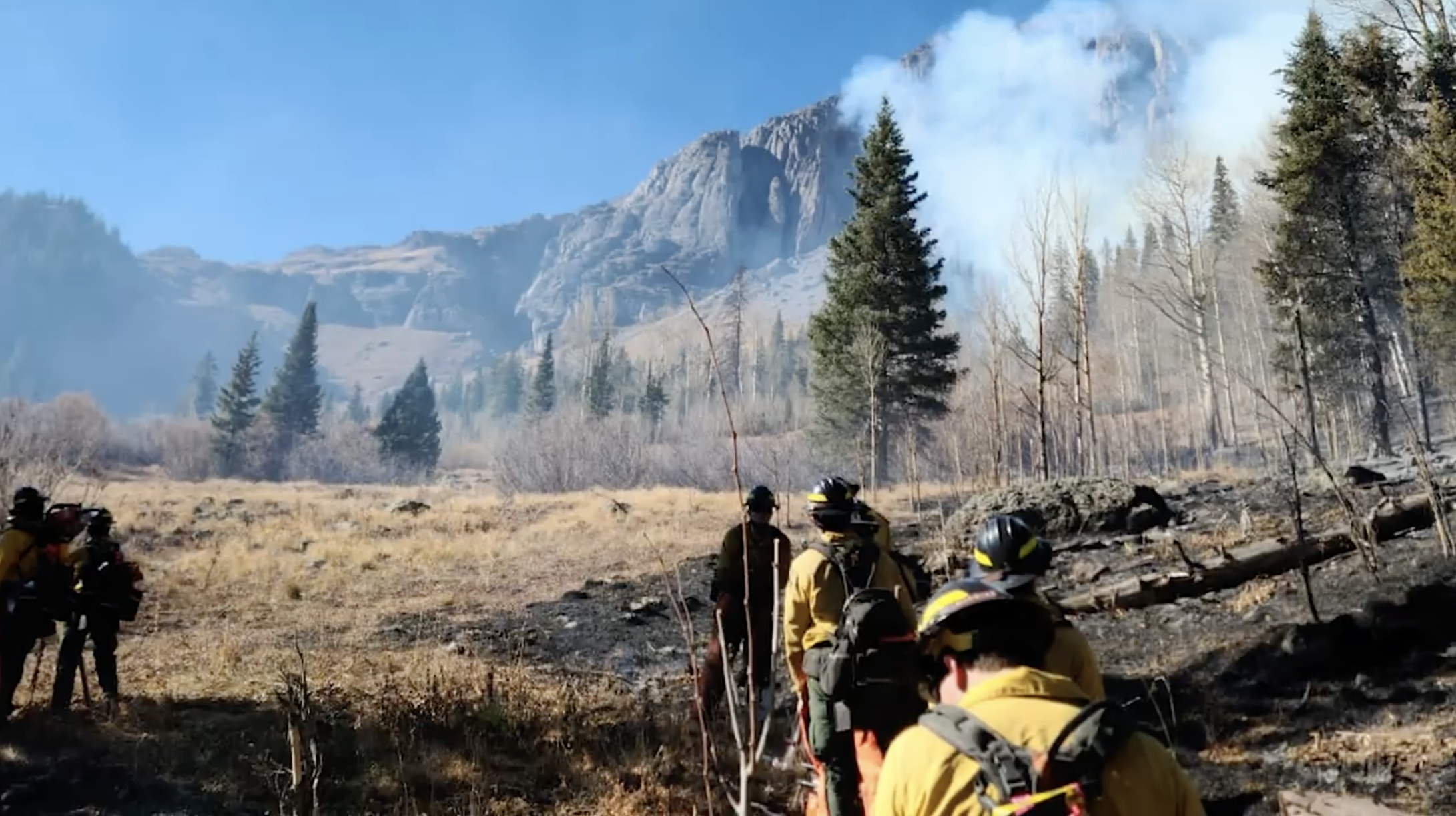 With a push of wintry weather, Ice Fire near Silverton is now 90% contained