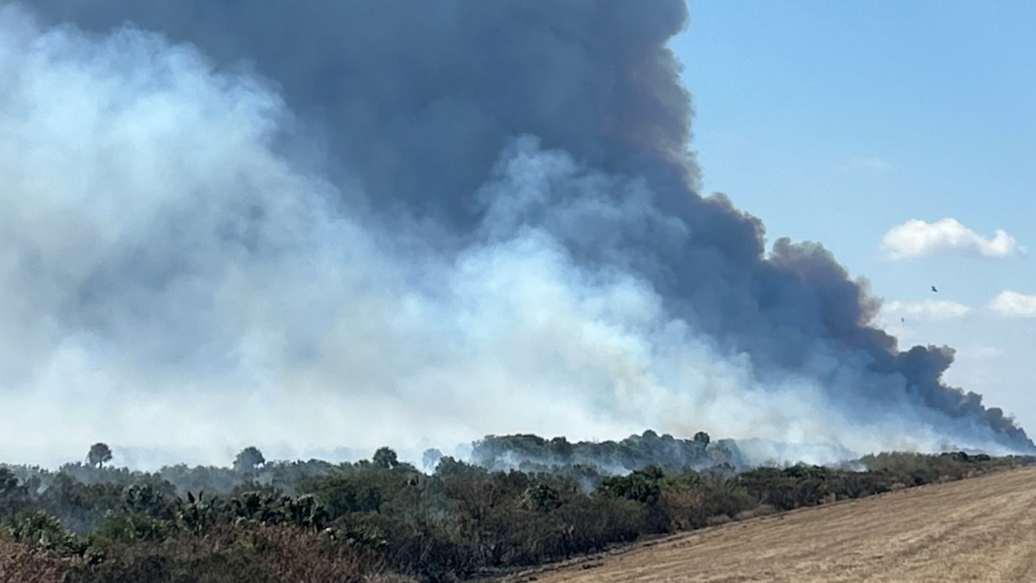 Okeechobee fire Feb. 13, 2026