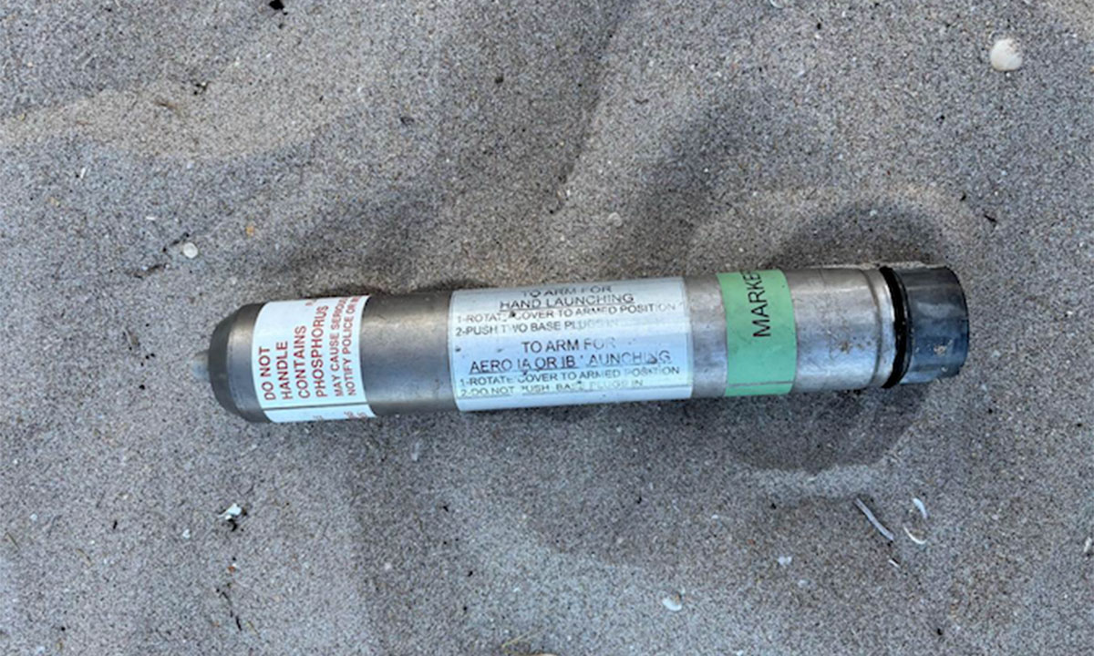 Military ordnance discovered on Lake Worth Beach 