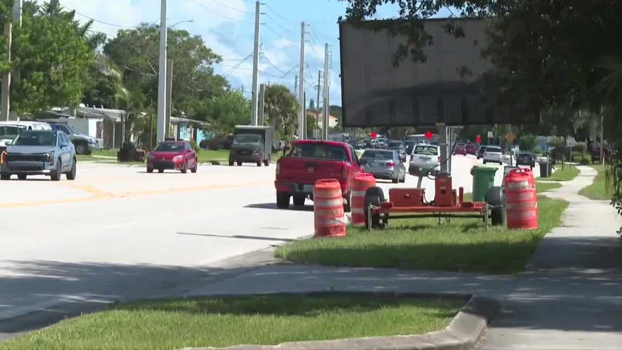 St. Lucie County plans to remove the shared left-turn center lane between Airoso Boulevard and U.S. 1 and replace it with a raised median. 