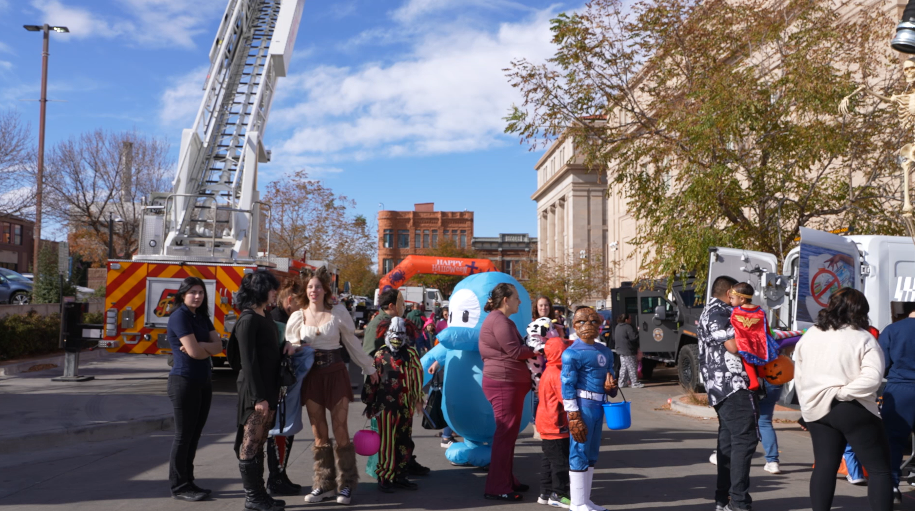 Pueblo City Hall Halloween
