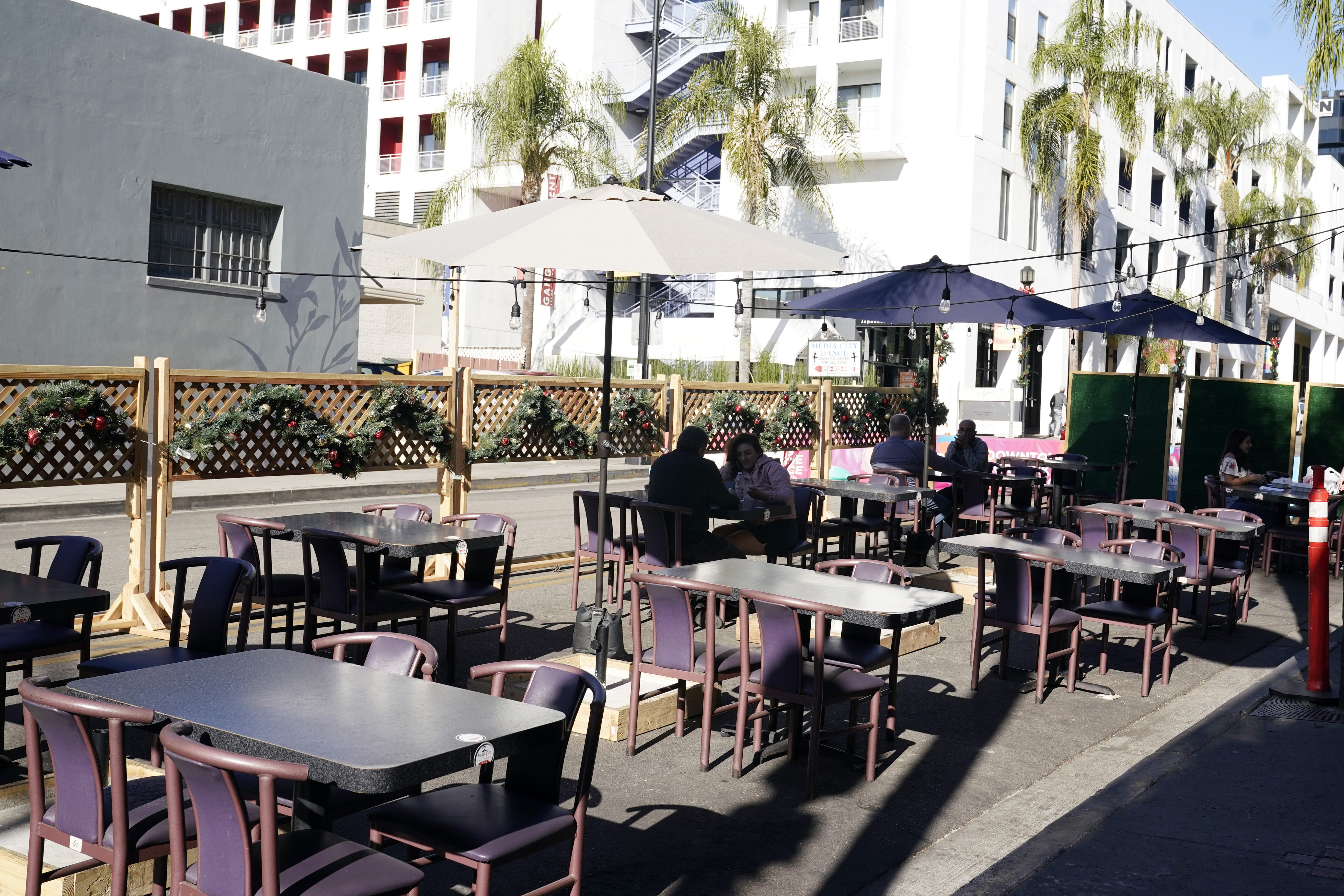 Virus Outbreak Politicians Dine Out