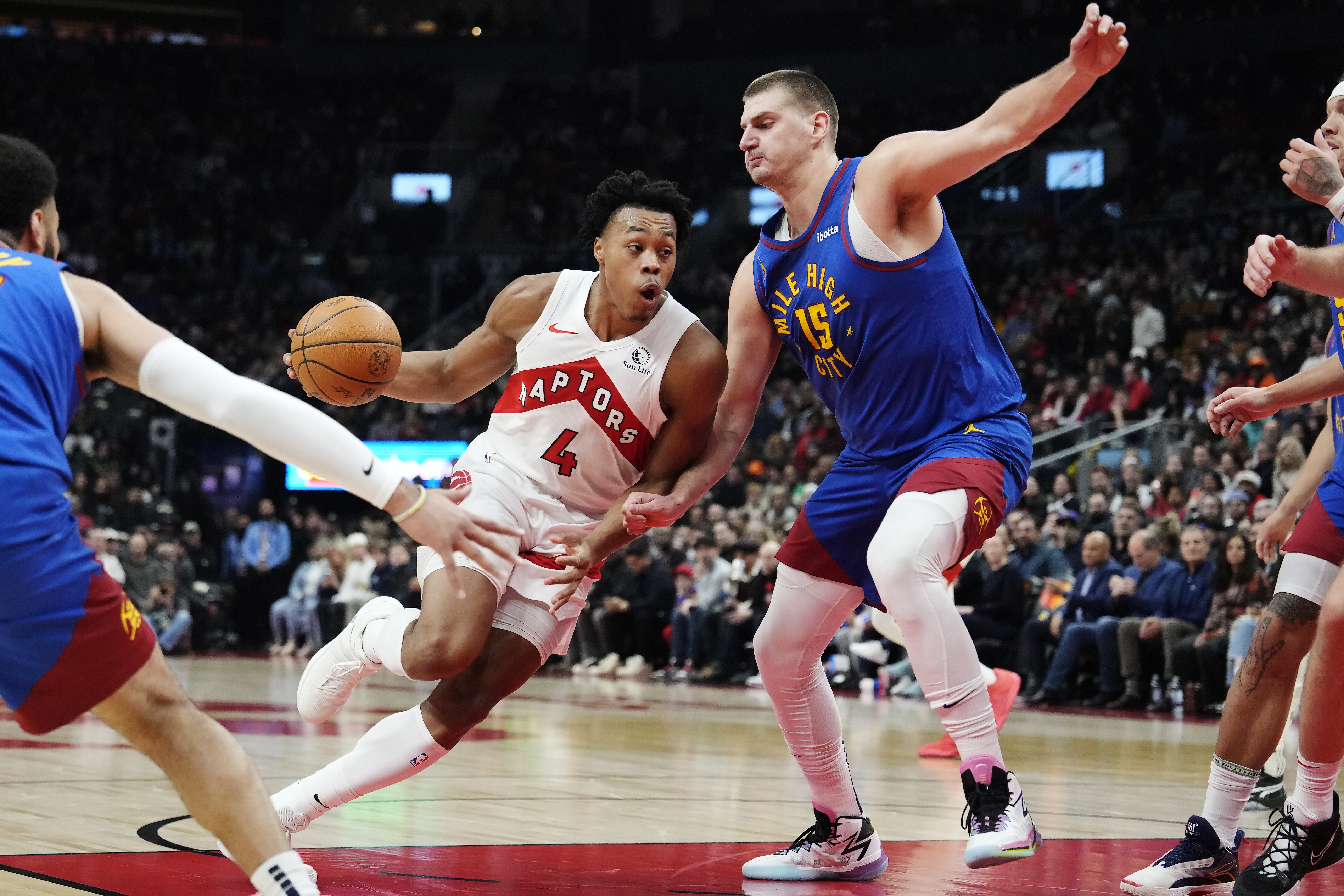 Nuggets Raptors Basketball