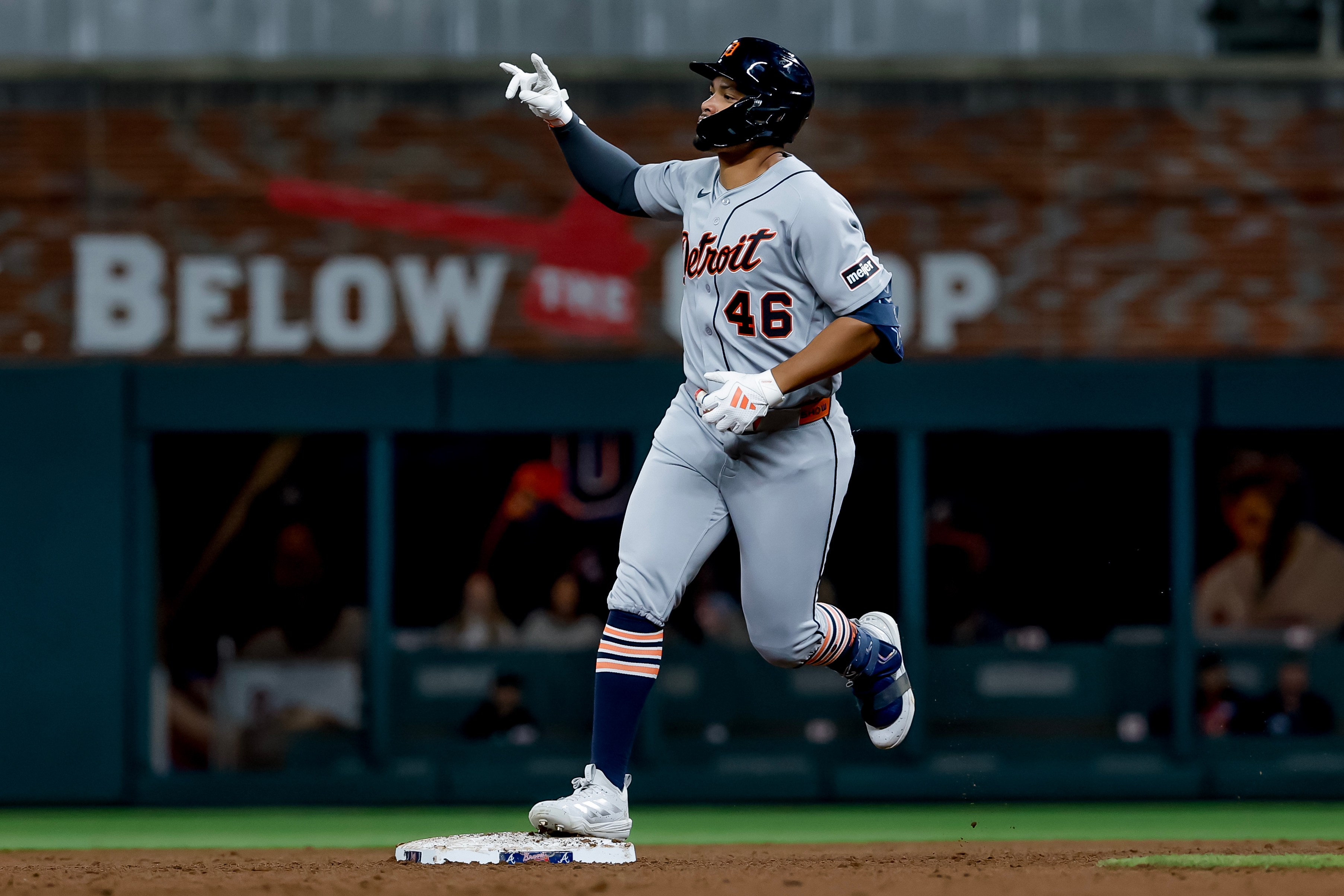 Tigers Braves Baseball