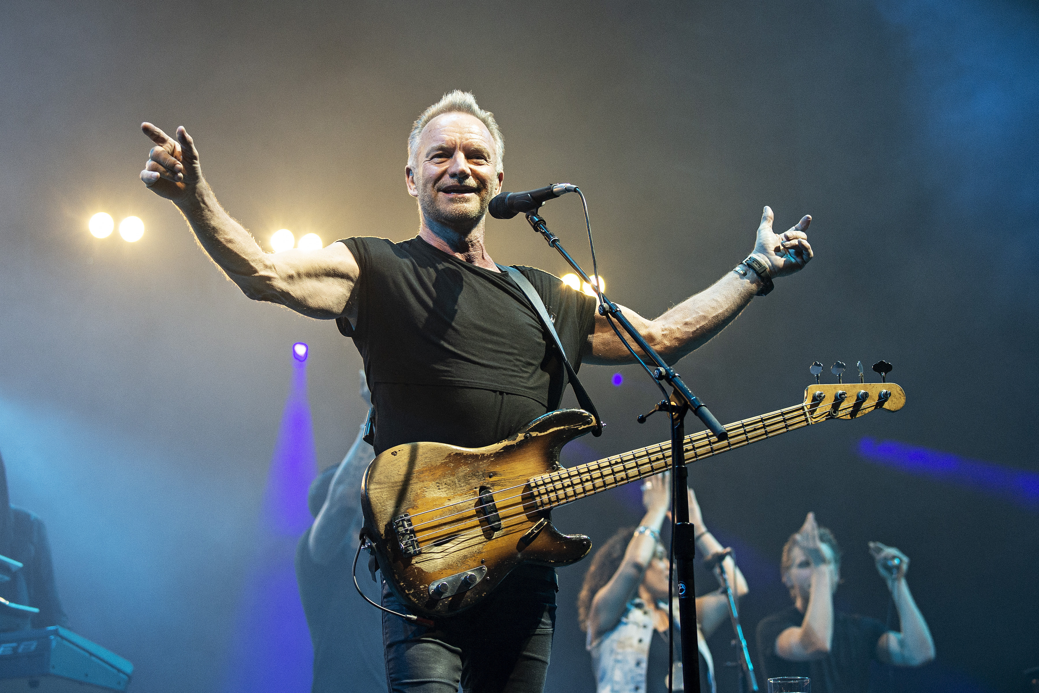 Sting performs May 12, 2019, in Arlington, Texas