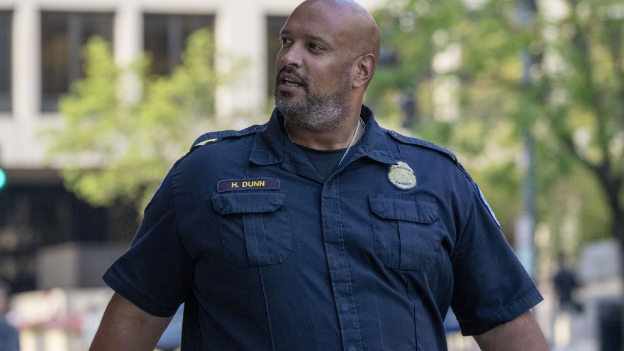 Former U.S. Capitol Police officer Sgt. Harry Dunn