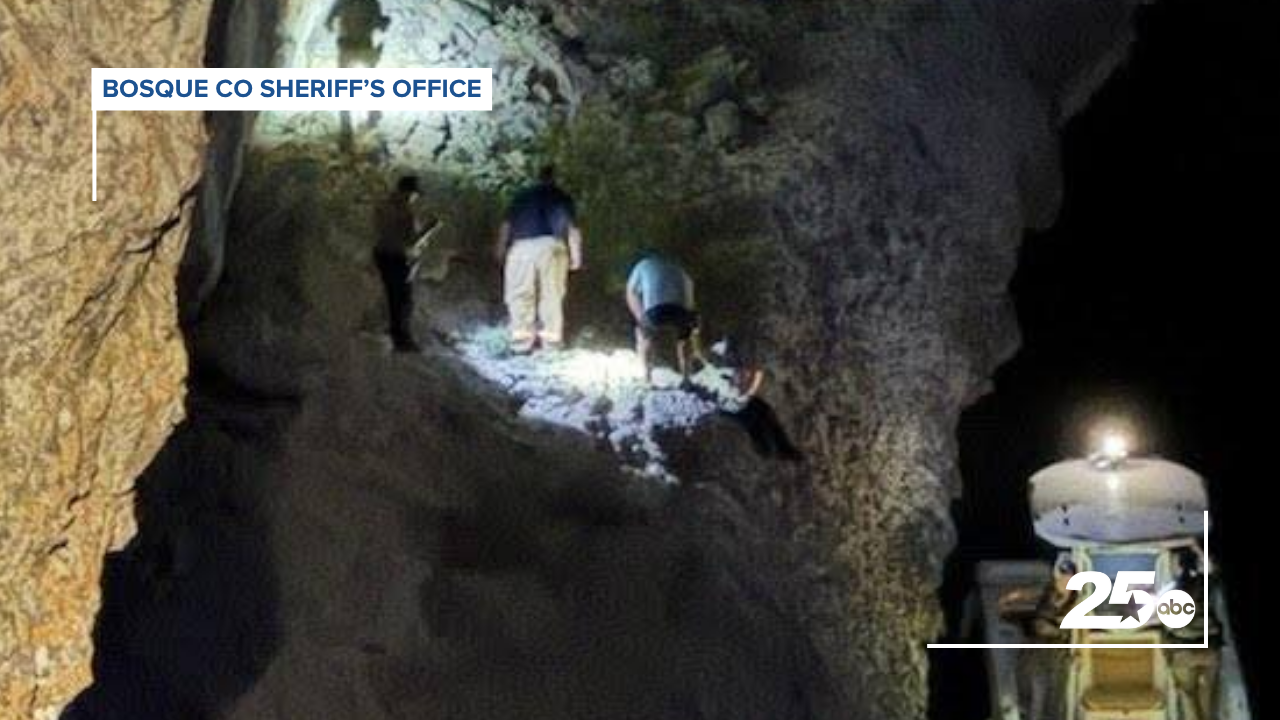 Bosque County cliff rescue