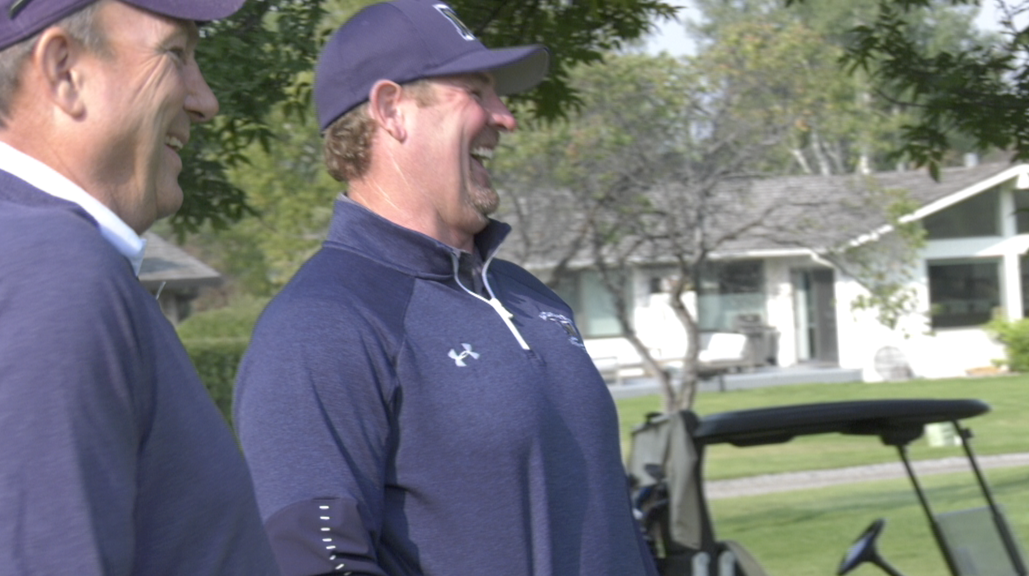 Montana State Bobcats players and coaches hit the links with Quarterback Club