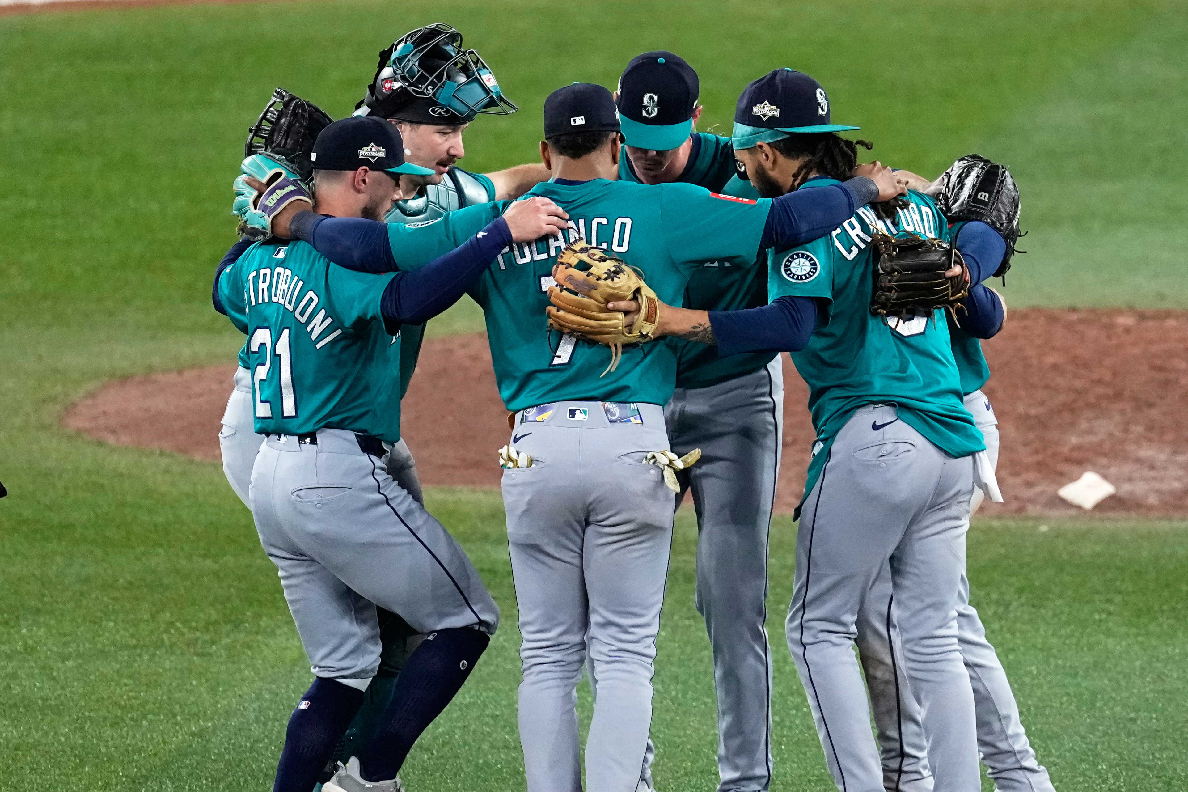 ALCS Mariners Blue Jays Baseball
