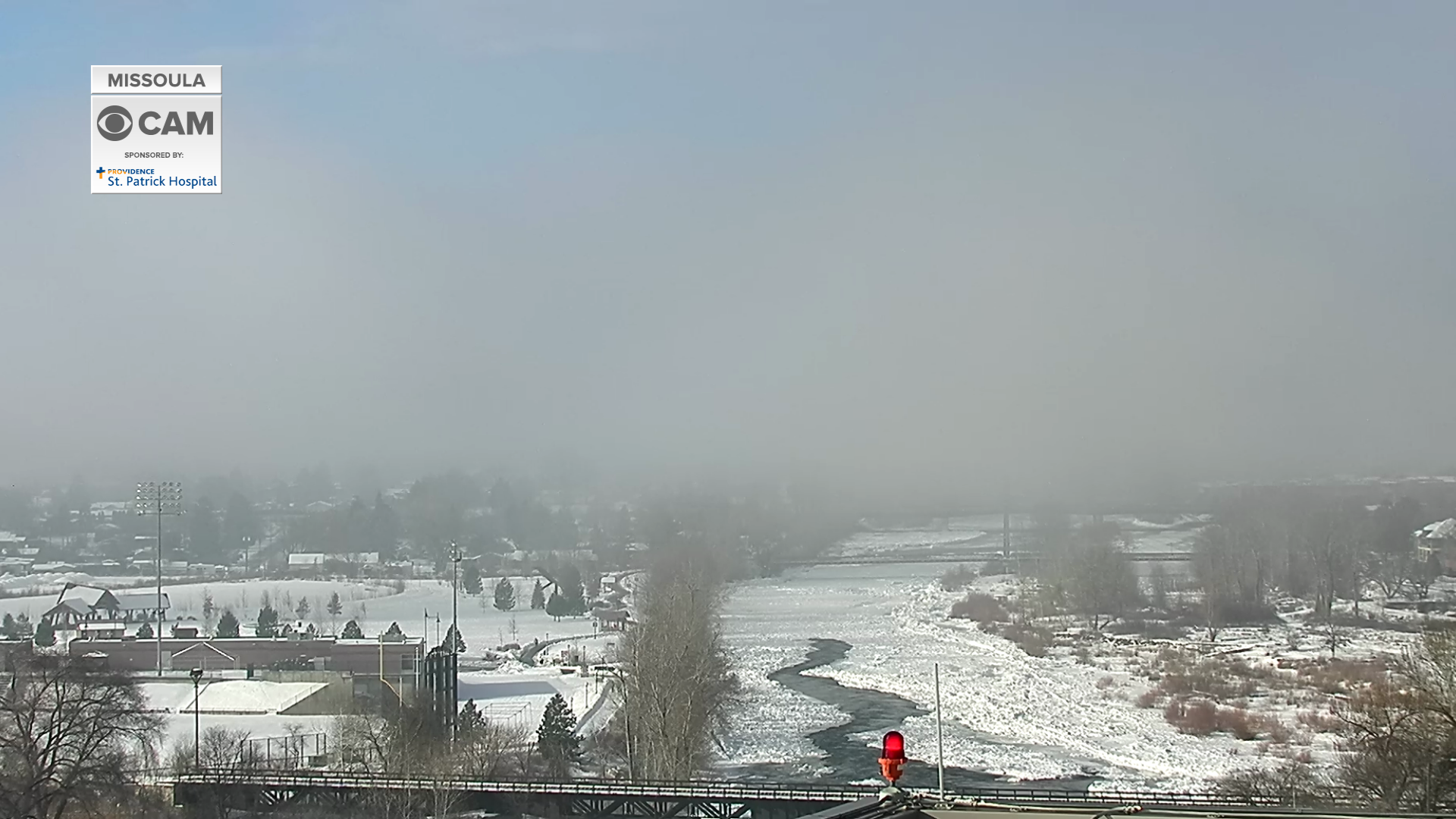 Inversion in Missoula valley Thursday 