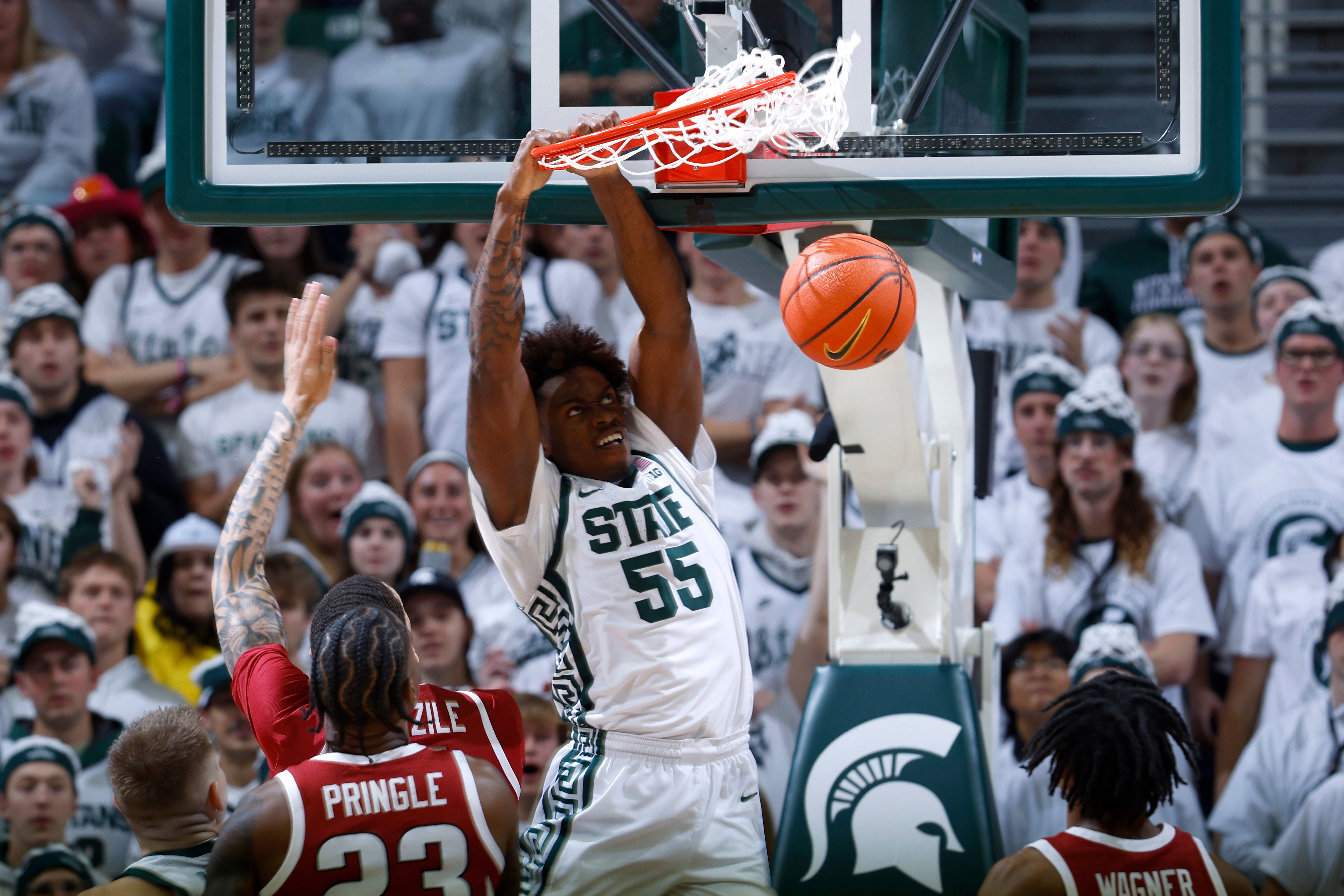 Arkansas Michigan St Basketball