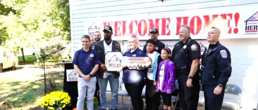 Virginia veteran surprised with new Chester home