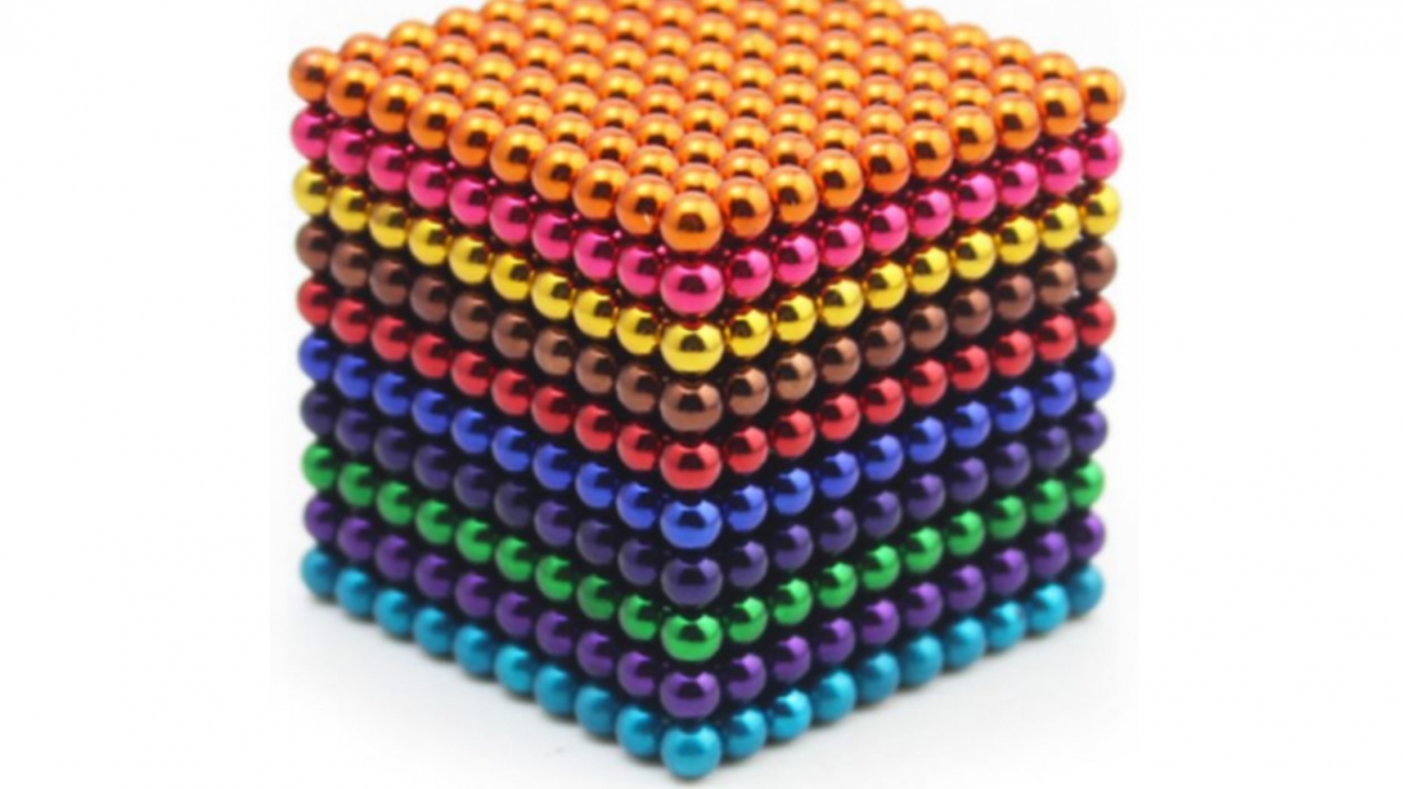 Recalled magnetic balls
