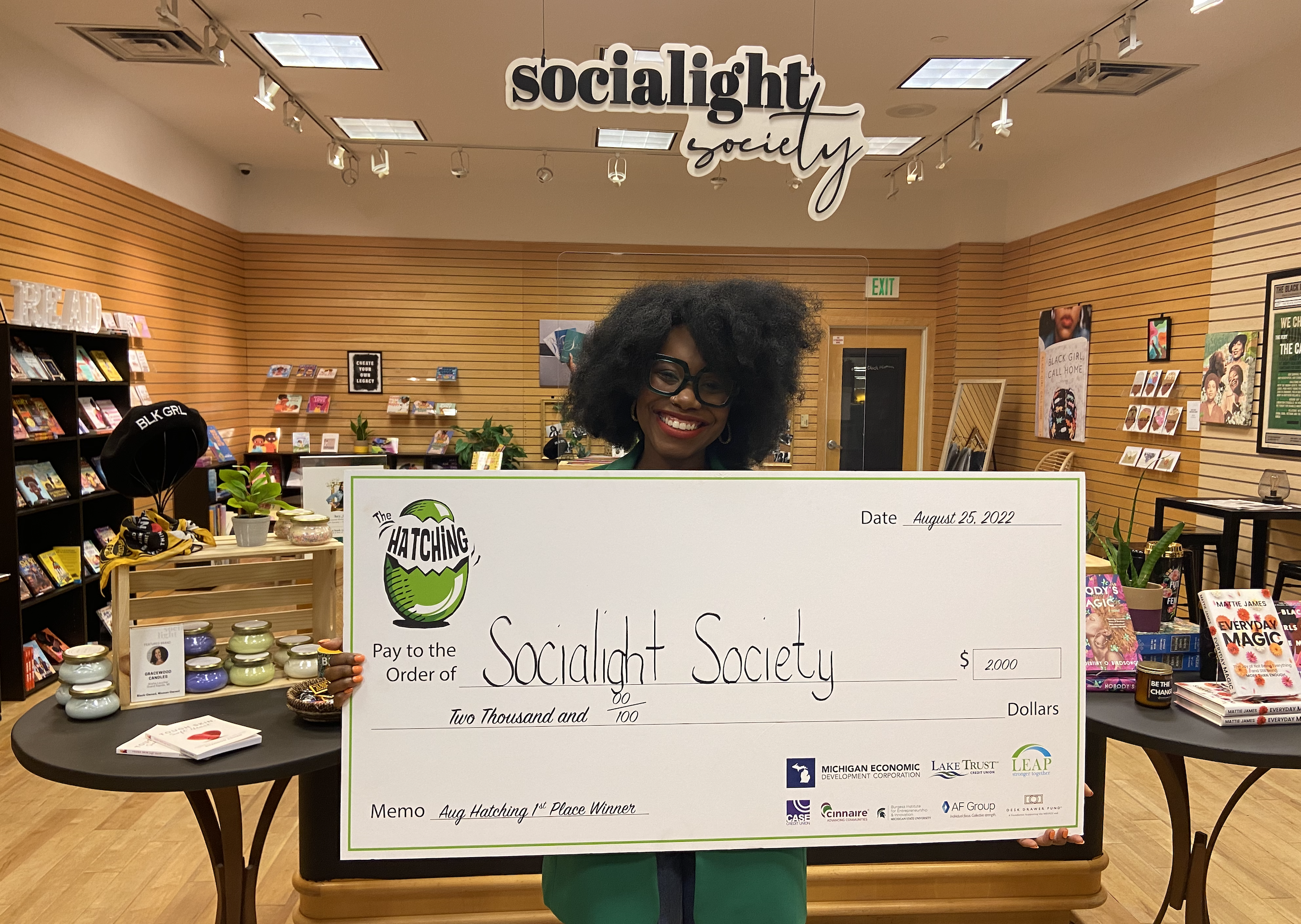 Nyshell Lawrence of Socialight Society