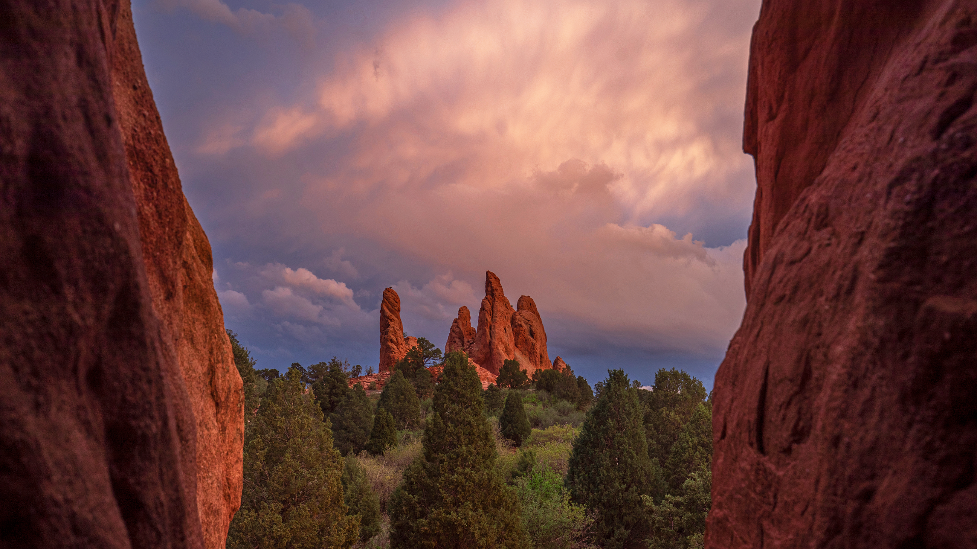 Garden of the Gods Sunset