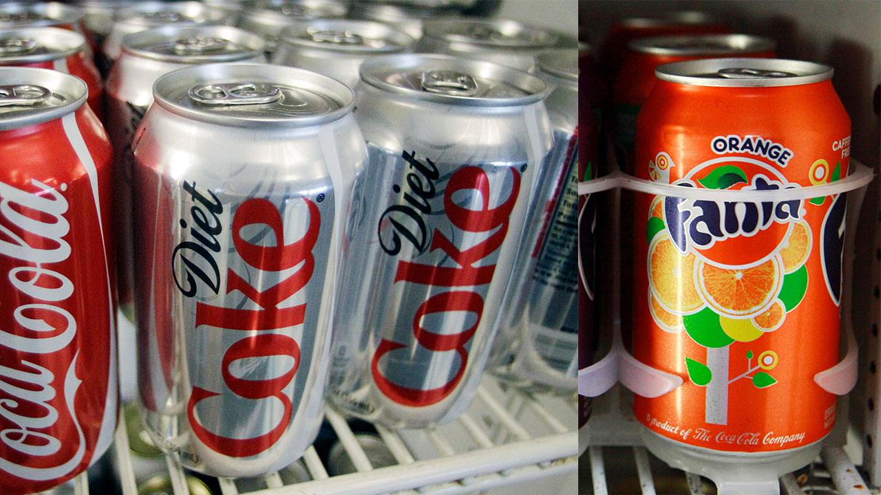 Diet Coke Fanta Orange can recall