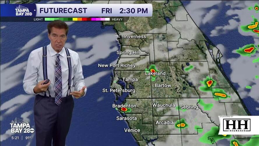 7.22 pm forecast
