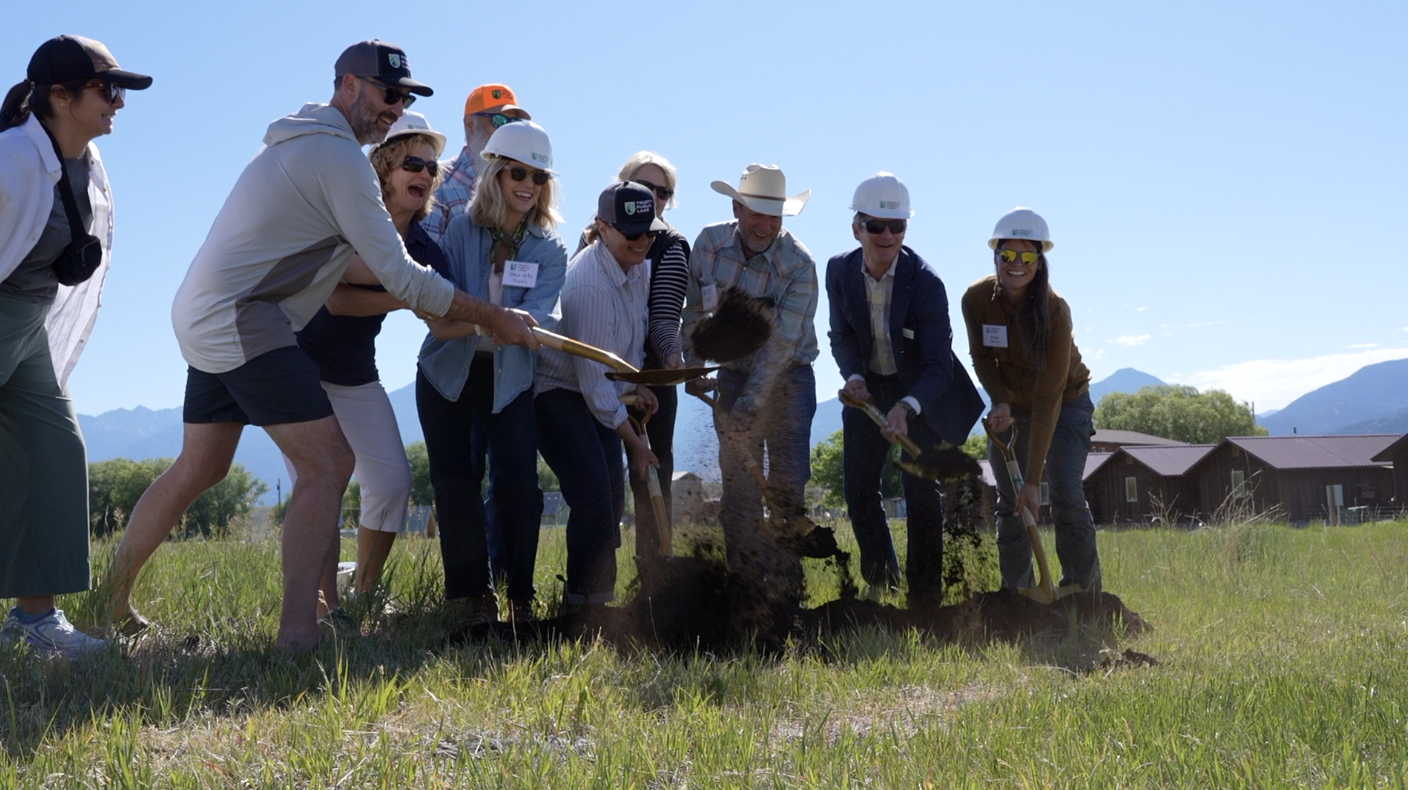 Yellowstone Heritage Trail breaks ground