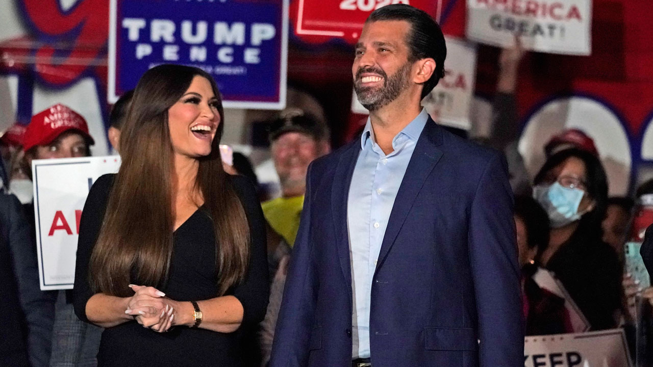 Donald Trump Jr. and Kimberly Guilfoyle