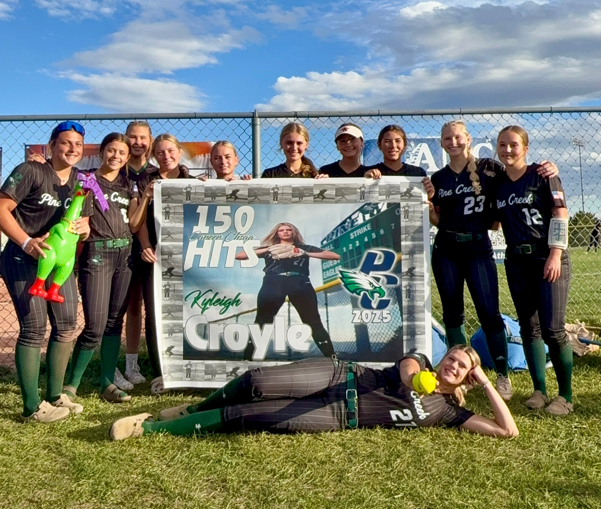 Kyleigh Croyle 150th hit