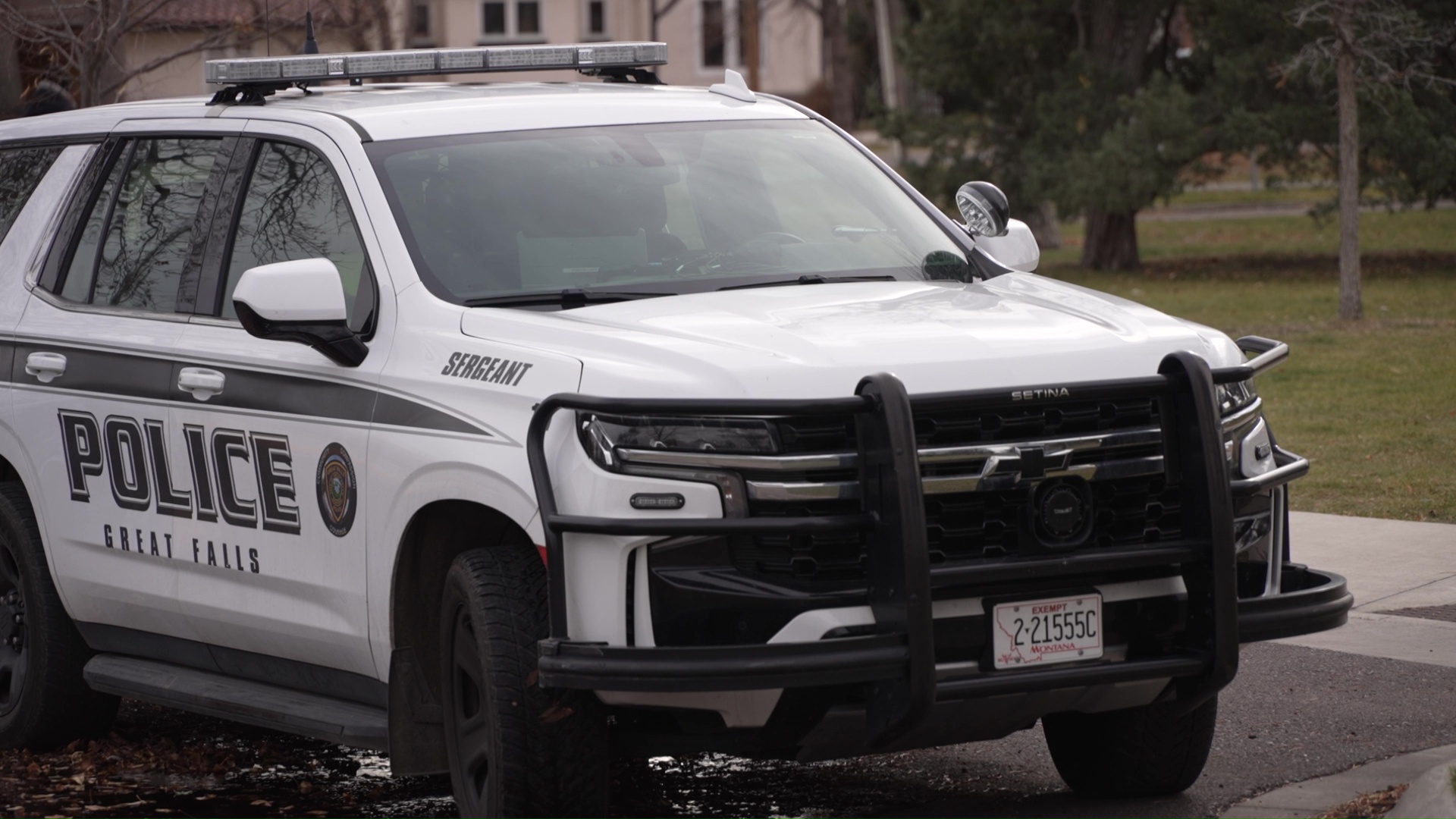 GFPD police patrol vehicle car
