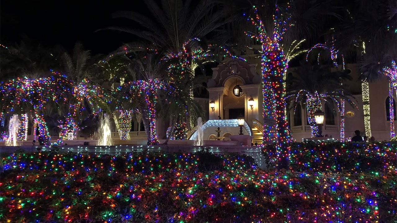 Hutchinson Island Christmas Display