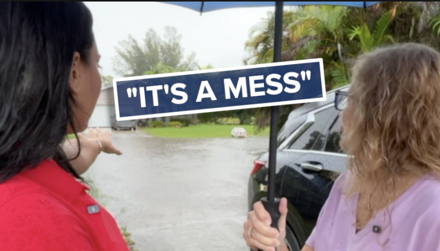 Flooding fears in The Acreage