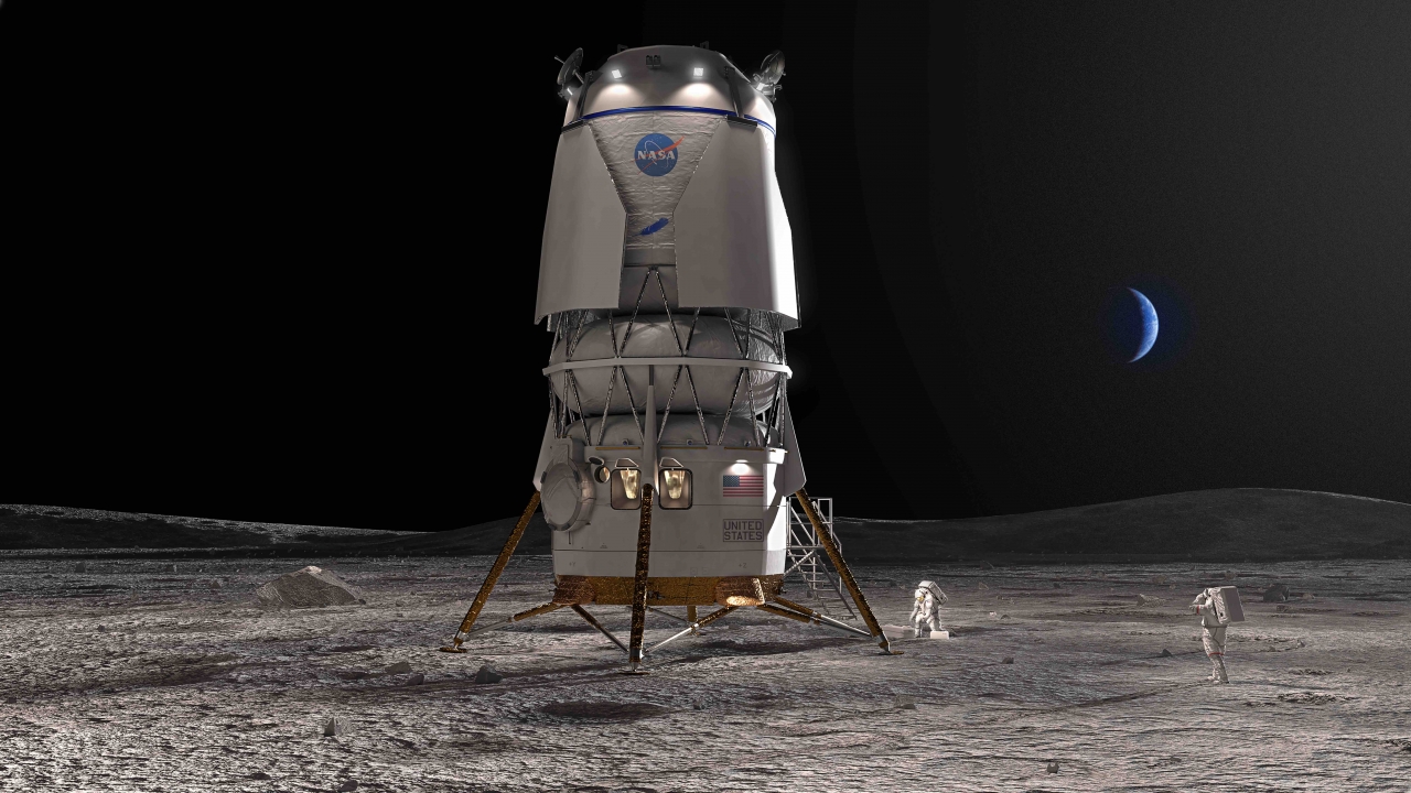 The Blue Moon lunar lander