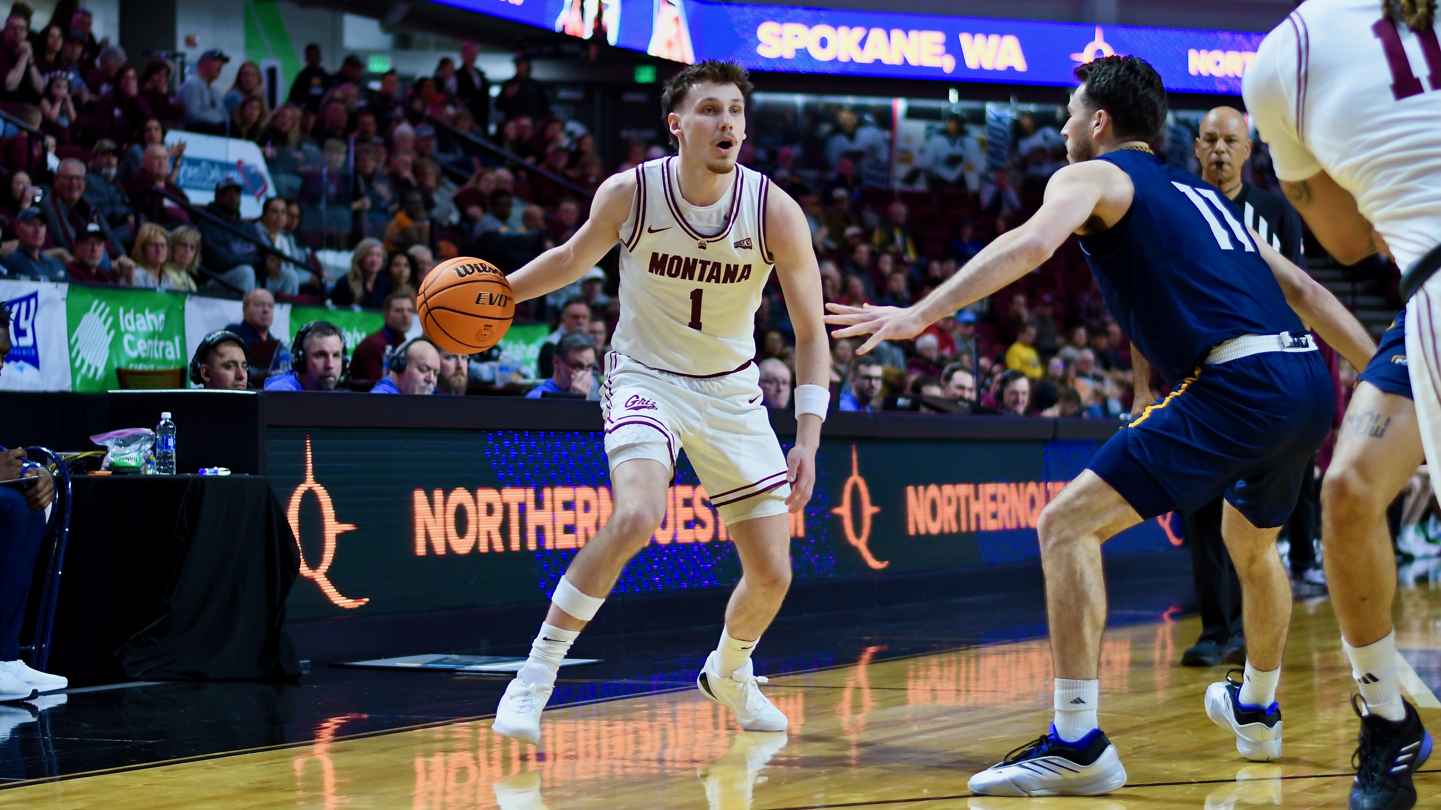 Montana versus Northern Arizona men's basketball