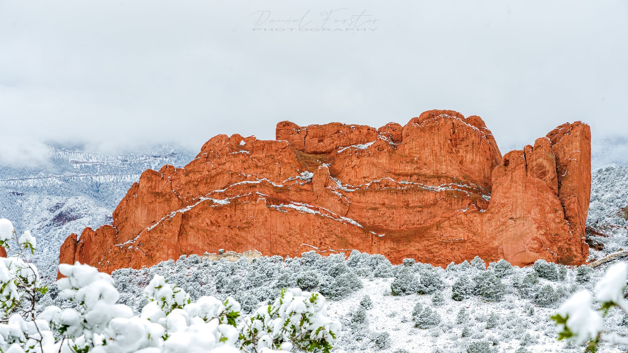 Daniel Forster September snow Garden of the Gods