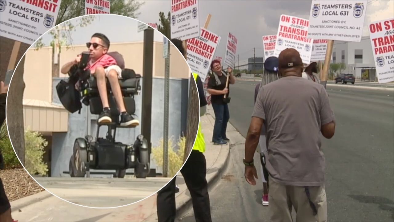 Paratransit strike