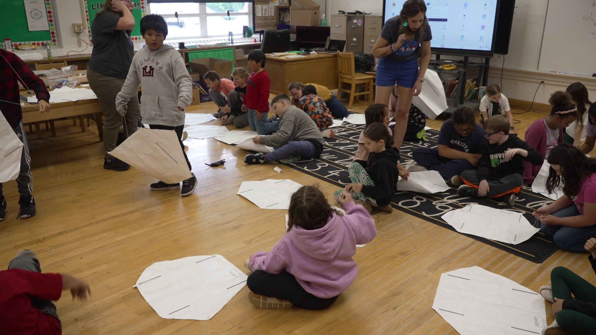 Great Falls students create NASA-inspired kites