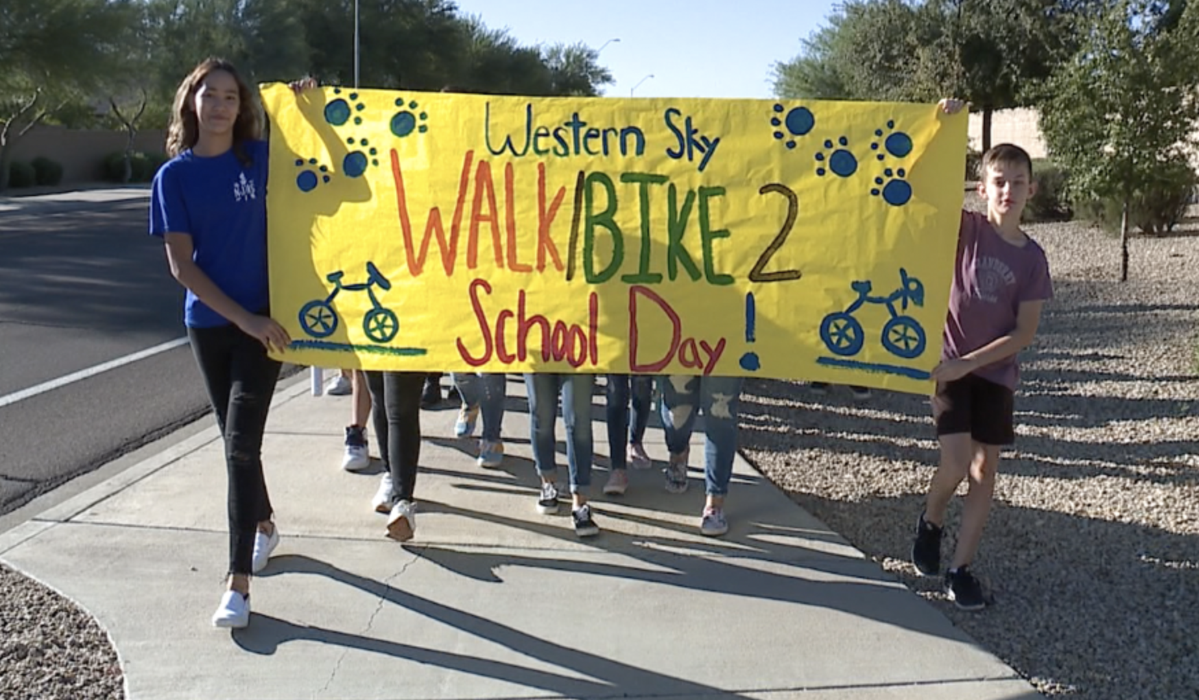 International Walk to School Day